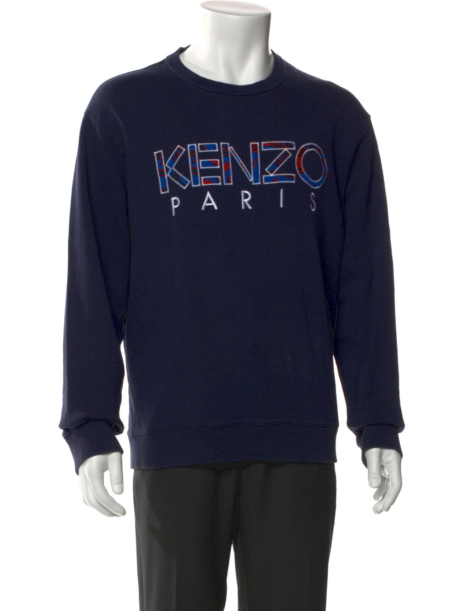 Kenzo Graphic Print Crew Neck Sweatshirt