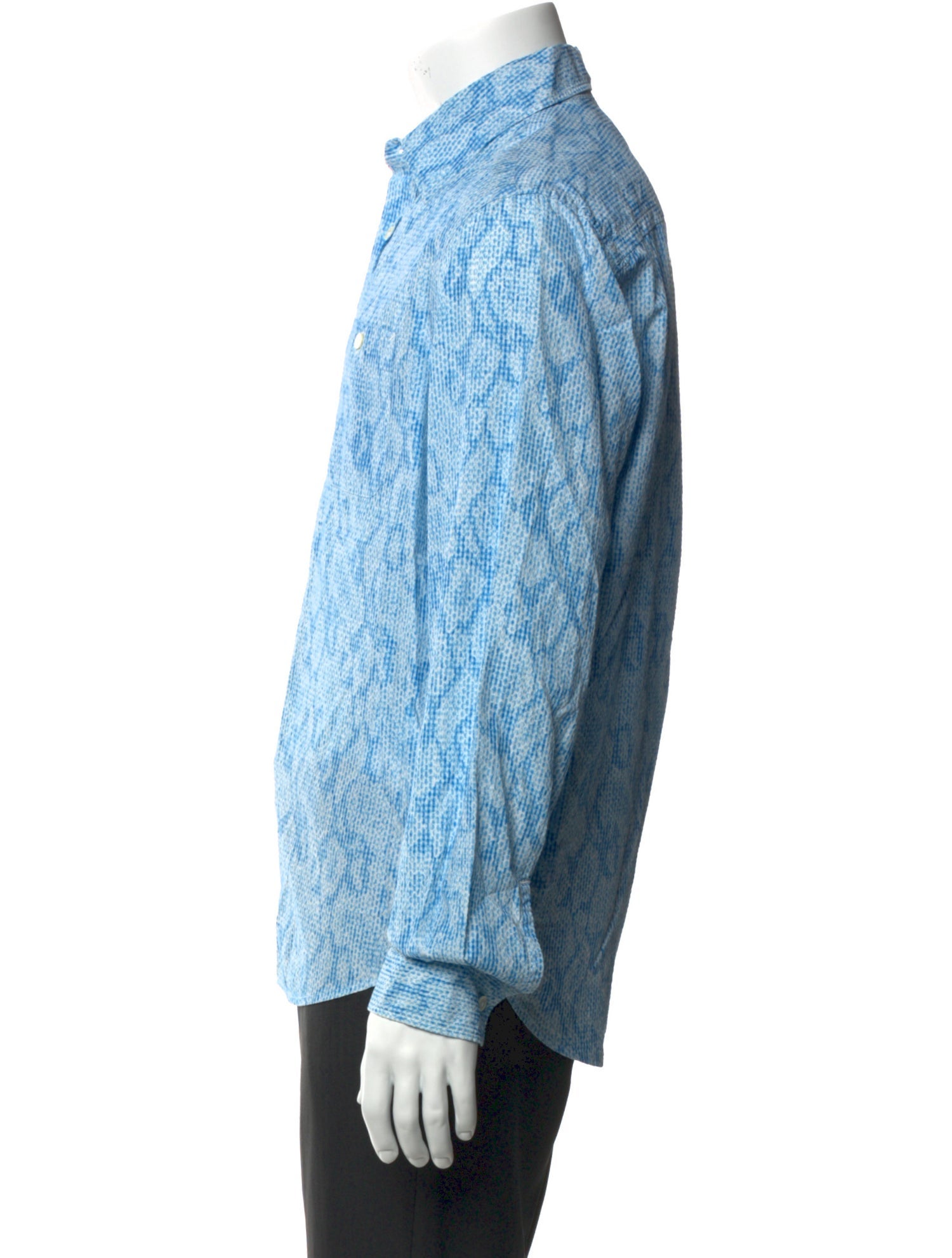 Kenzo Animal Print Long Sleeve Shirt