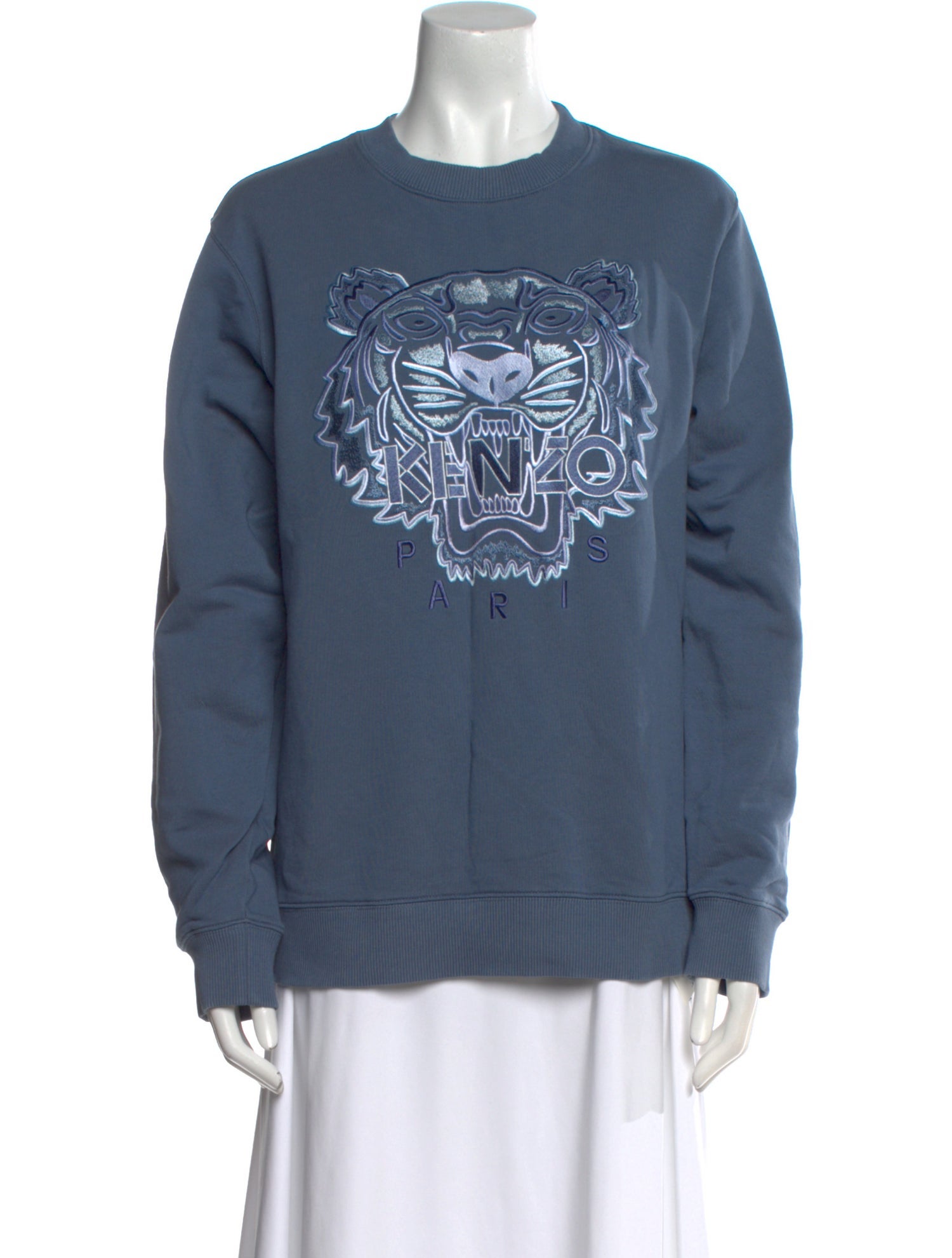 Kenzo Graphic Print Crew Neck Sweatshirt