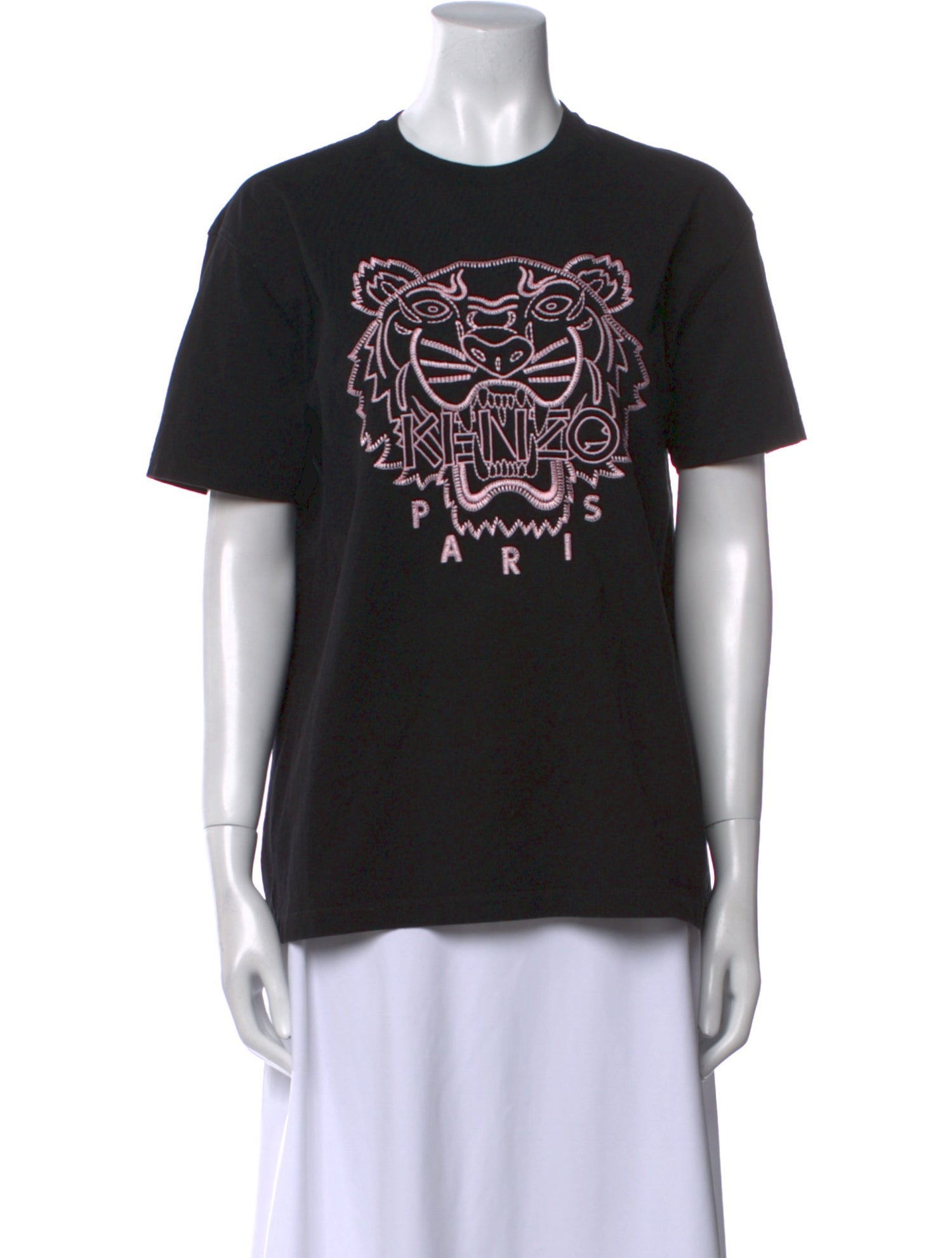 Kenzo Graphic Print Crew Neck T-Shirt