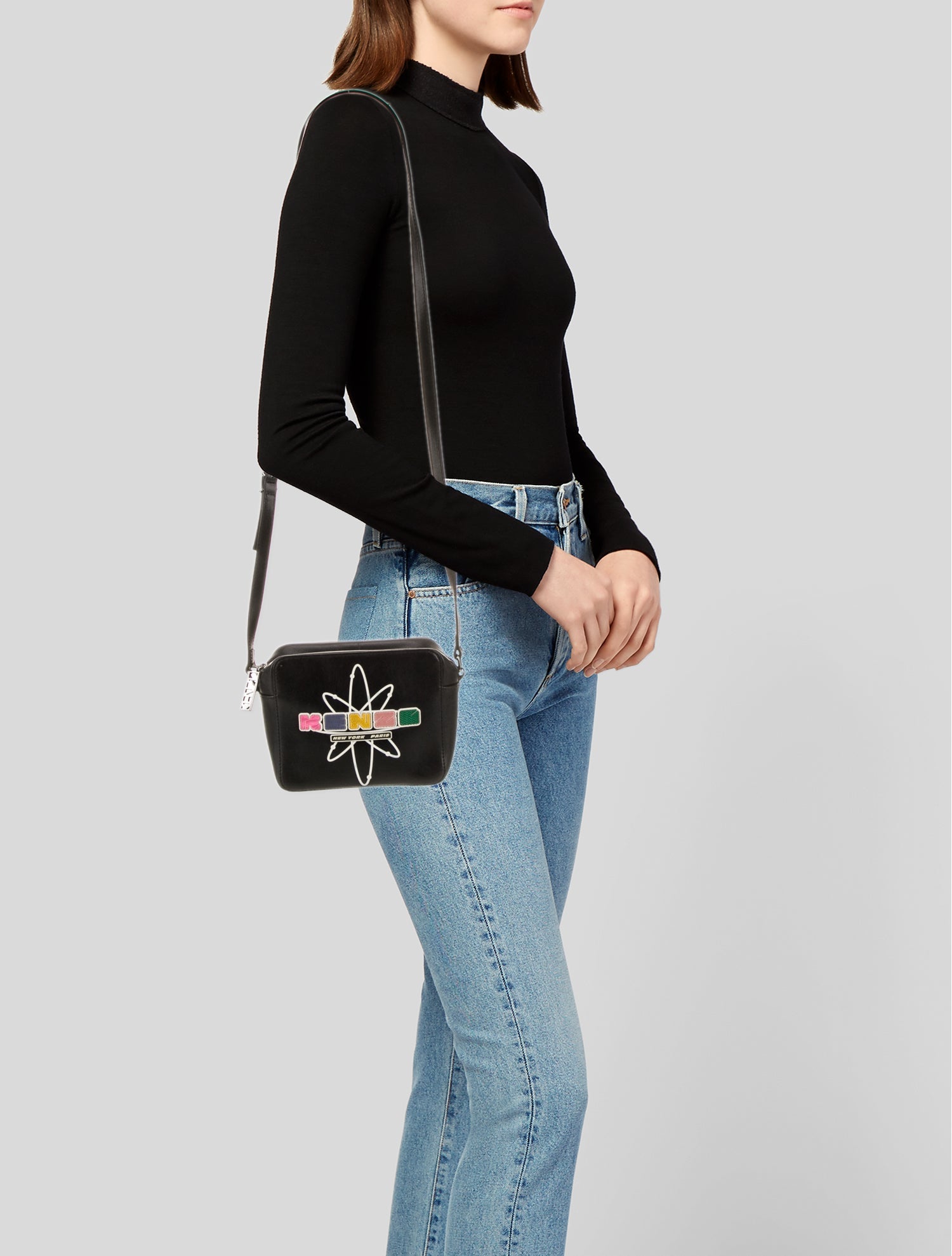 Kenzo Leather Crossbody Bag