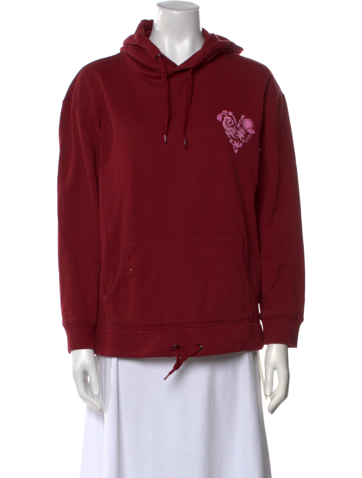 Kenzo Mock Neck Long Sleeve Sweatshirt