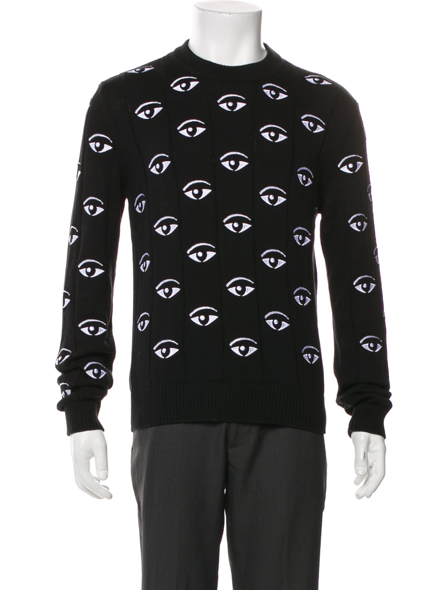 Kenzo Printed Crew Neck Pullover