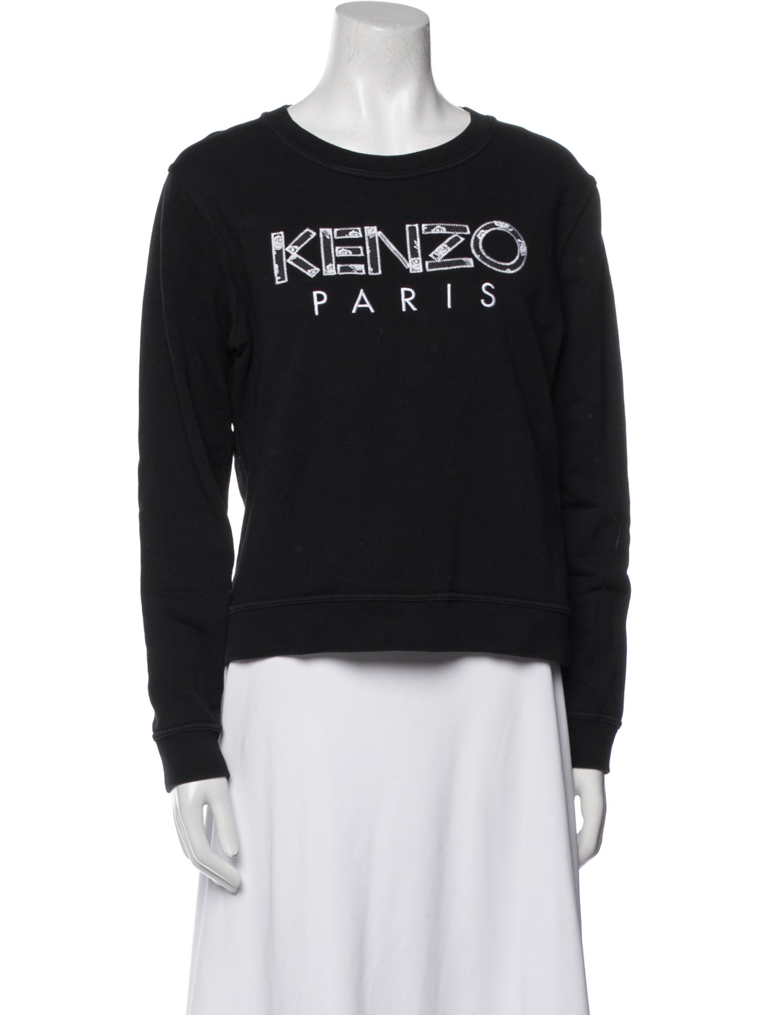 Kenzo Graphic Print Crew Neck Sweatshirt