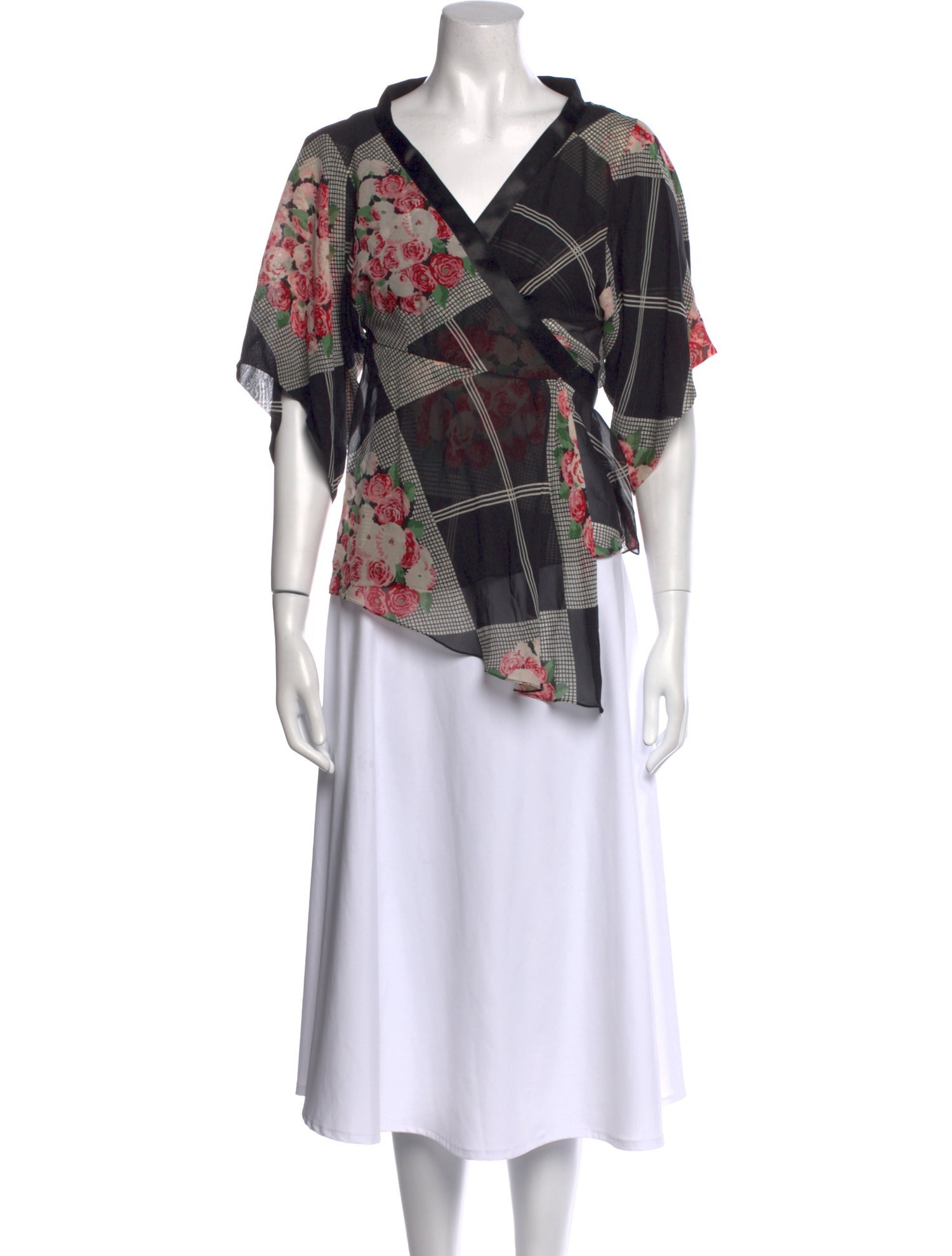 Kenzo Silk Printed Blouse