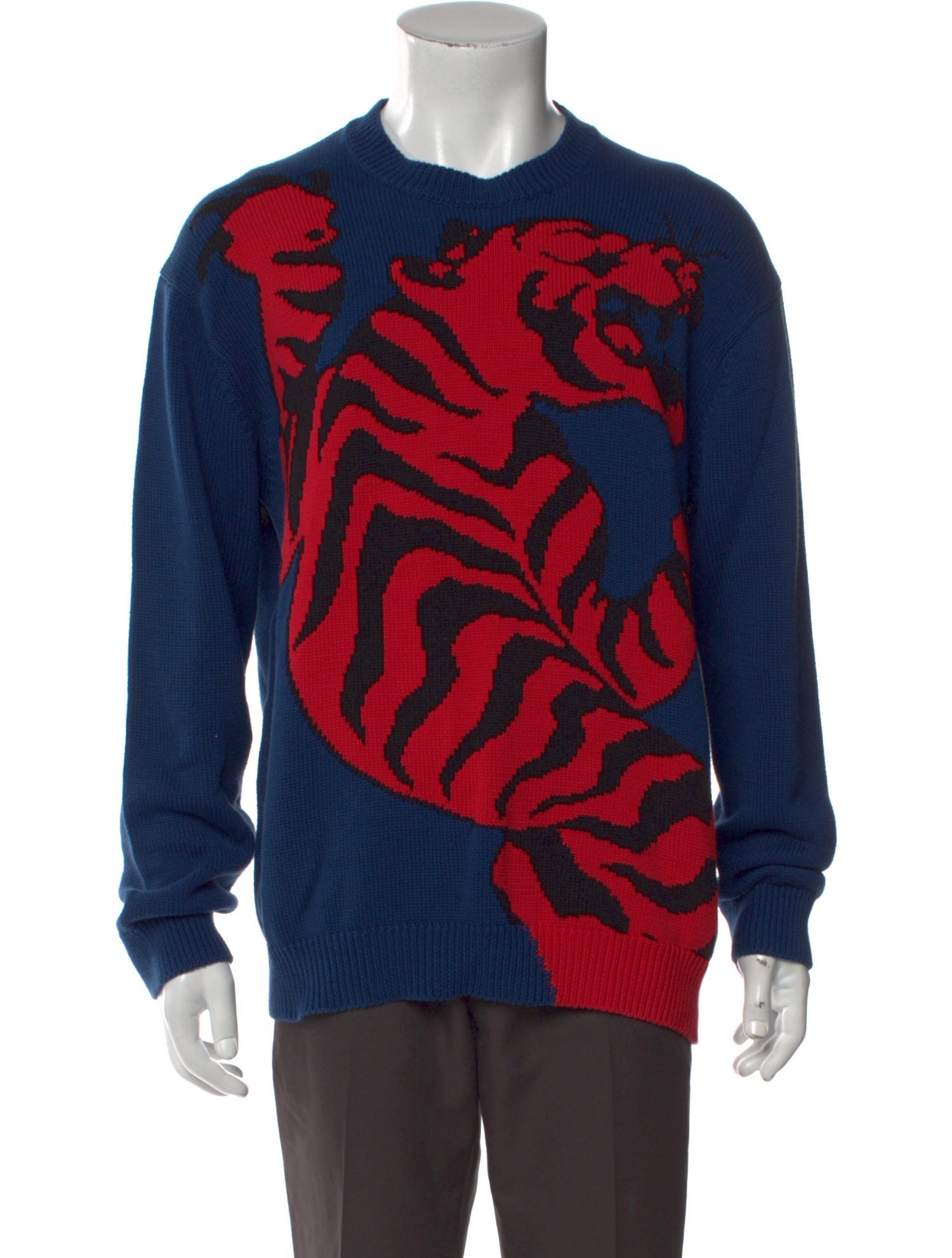Kenzo Printed Crew Neck Pullover