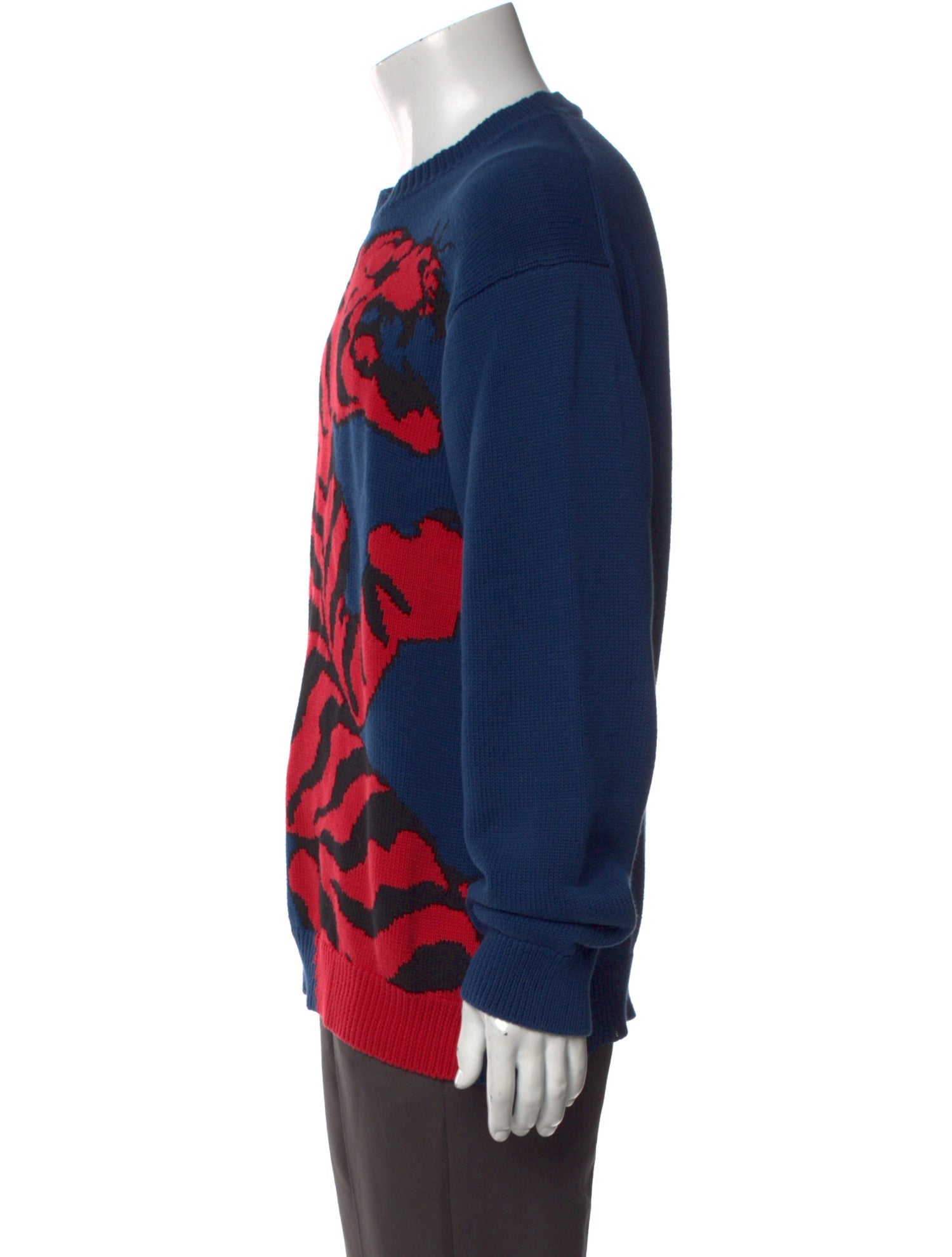 Kenzo Printed Crew Neck Pullover