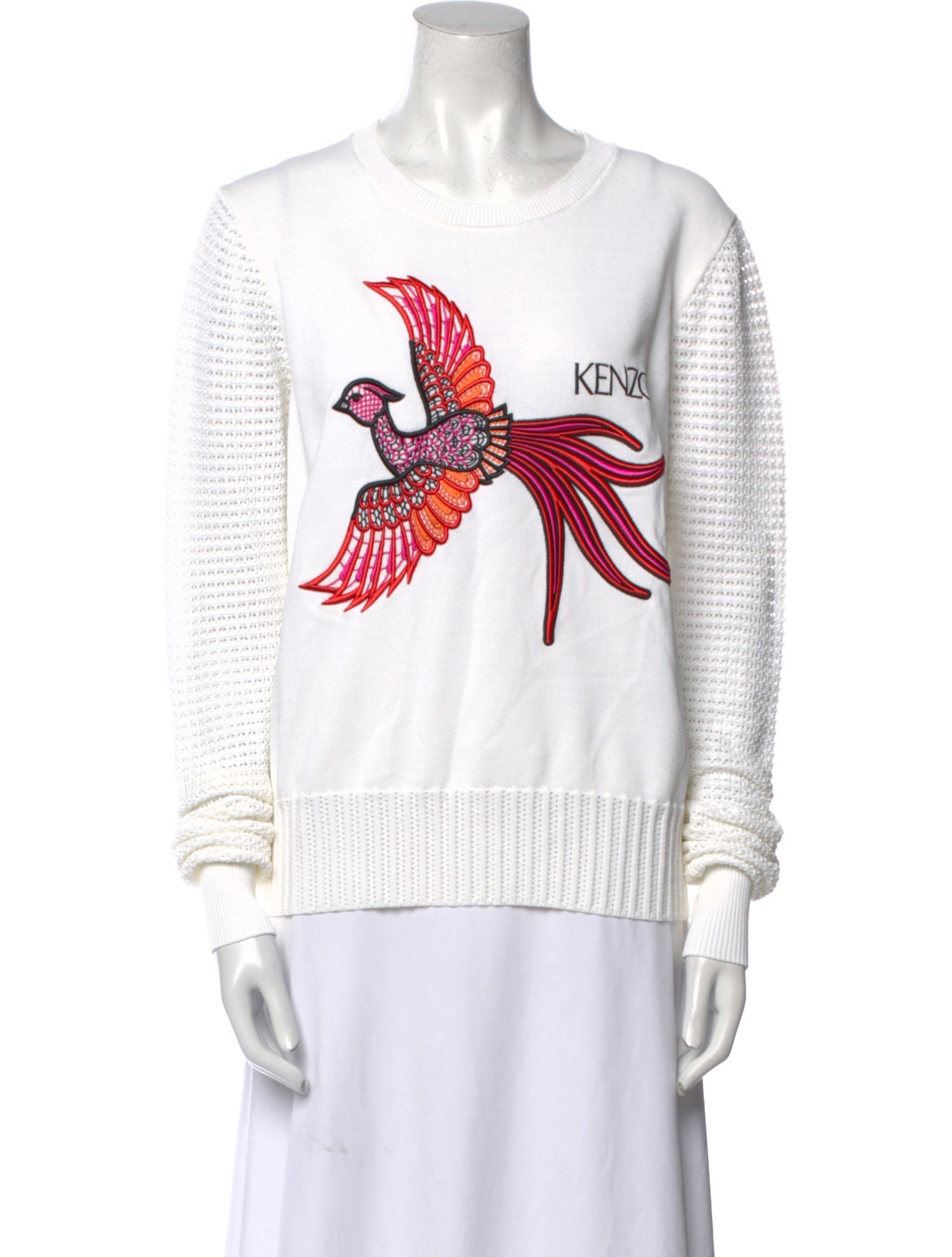 Kenzo Graphic Print Crew Neck Sweatshirt w/ Tags