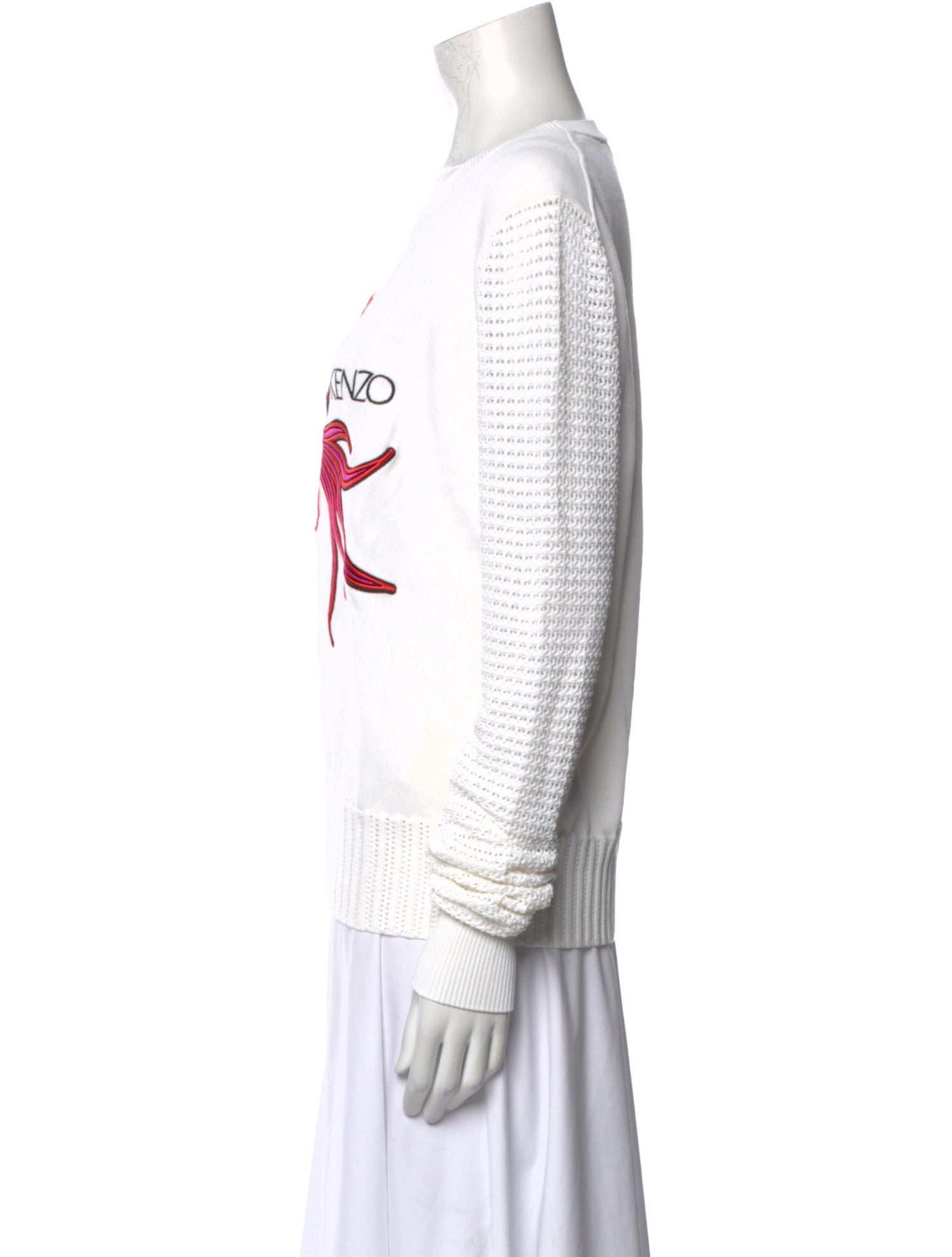 Kenzo Graphic Print Crew Neck Sweatshirt w/ Tags