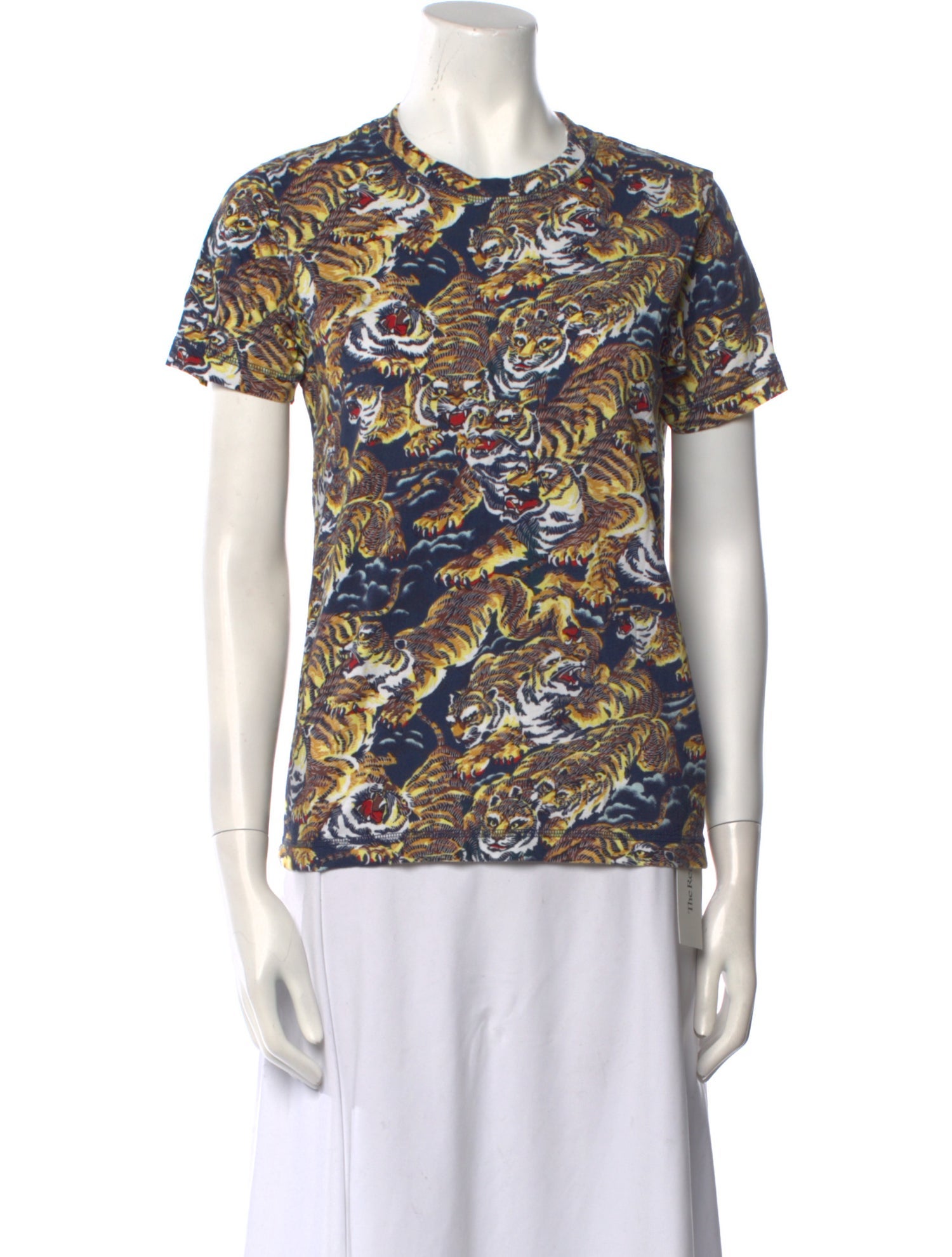 Kenzo Printed Crew Neck T-Shirt