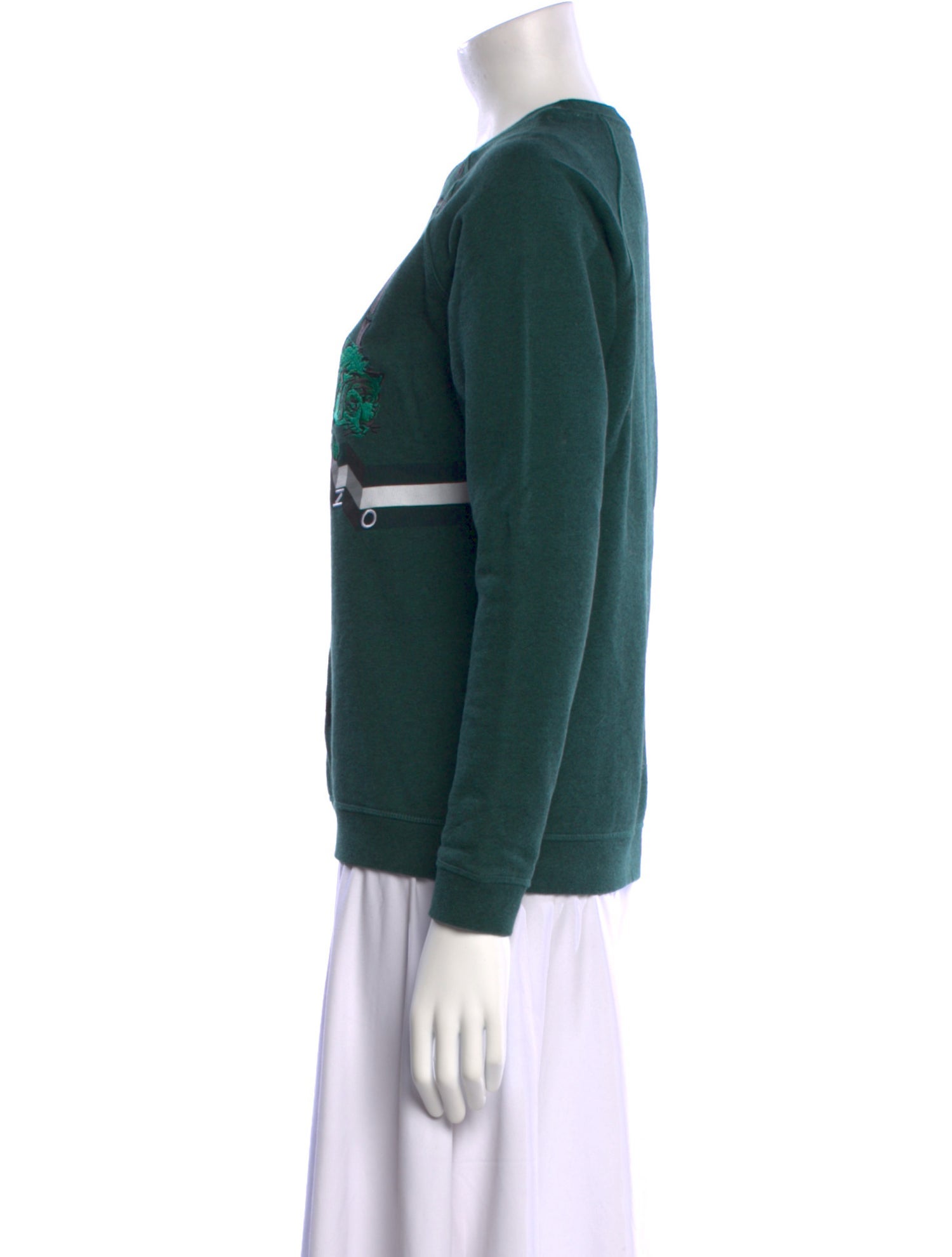 Kenzo Graphic Print Crew Neck Sweatshirt