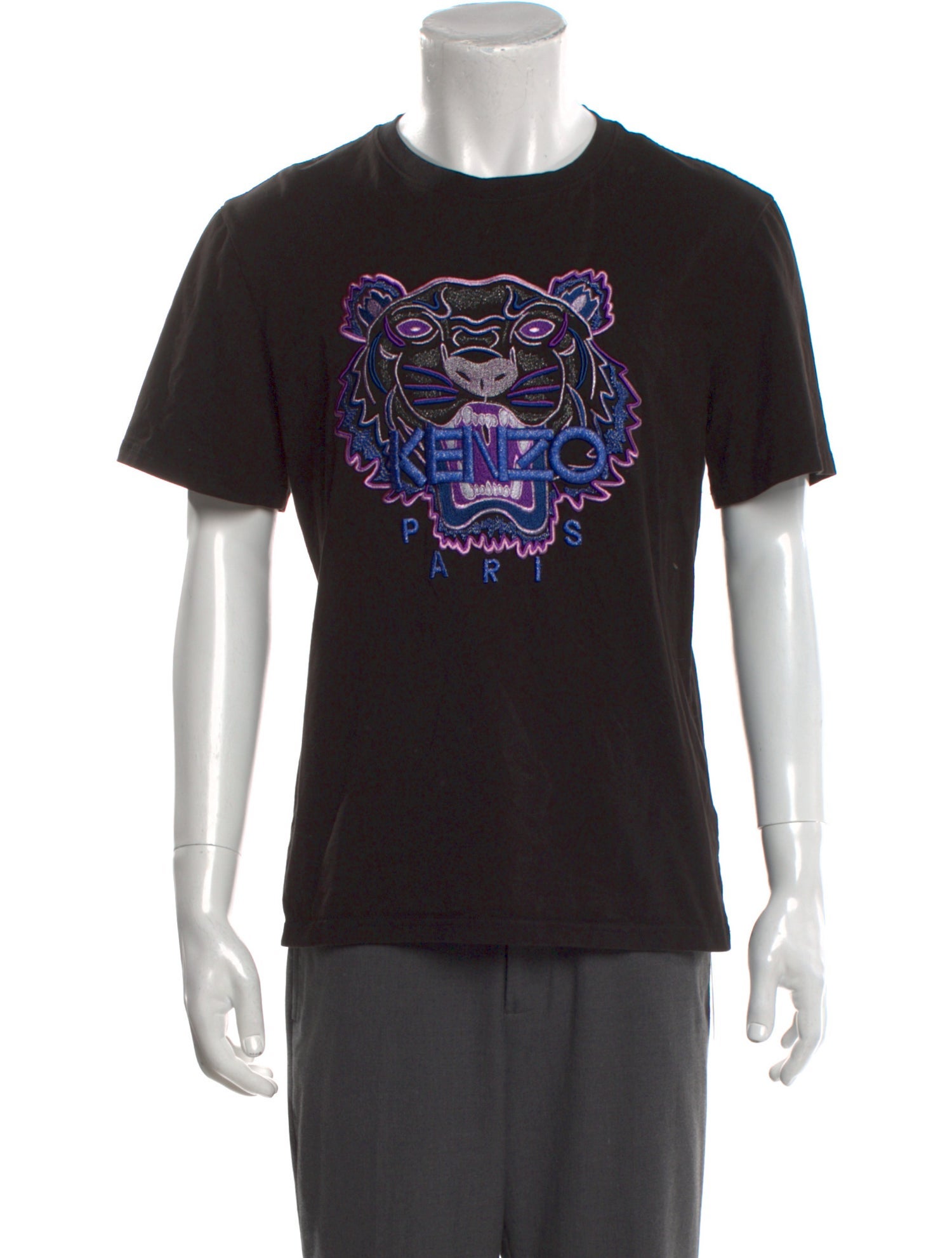 Kenzo Graphic Print Crew Neck T-Shirt