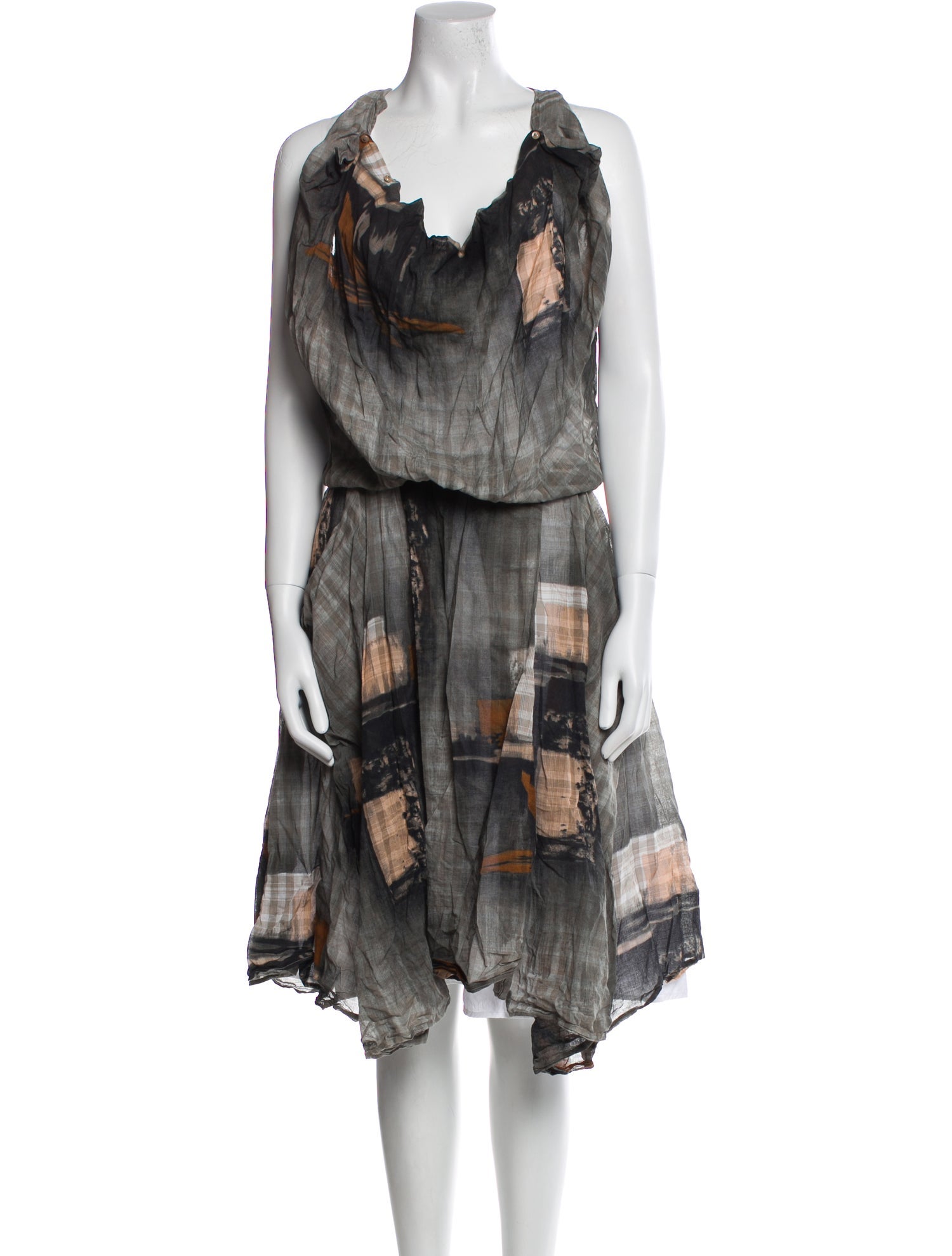 Kenzo Printed Midi Length Dress