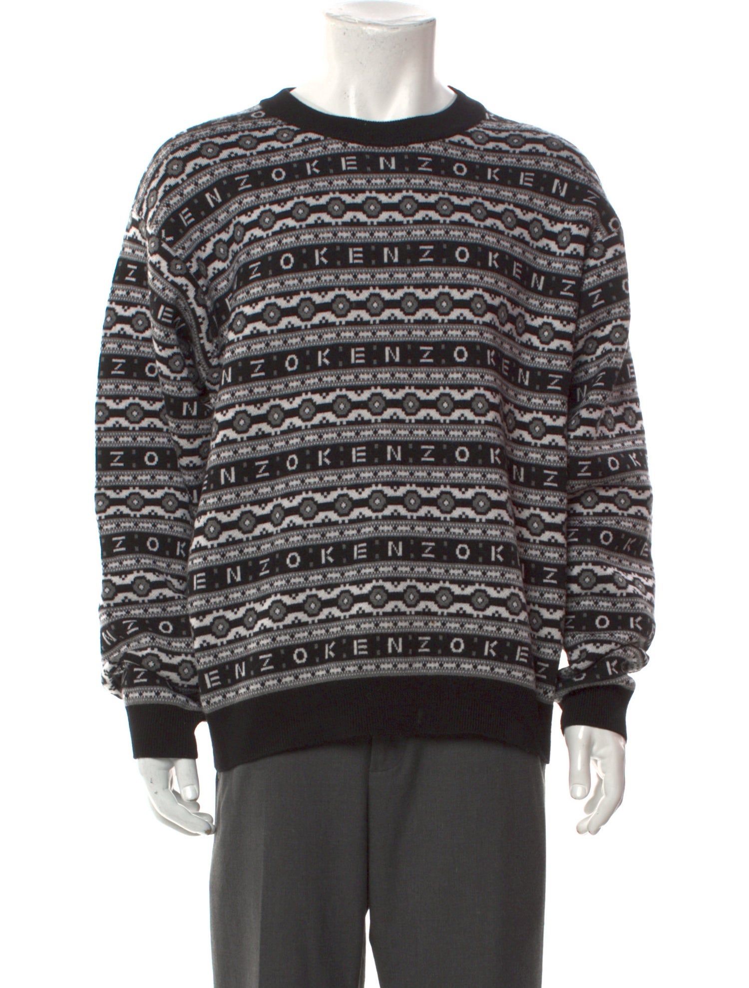 Kenzo Wool Printed Pullover