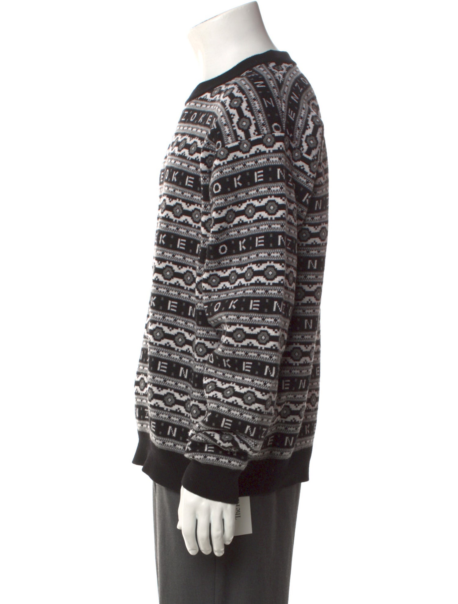 Kenzo Wool Printed Pullover