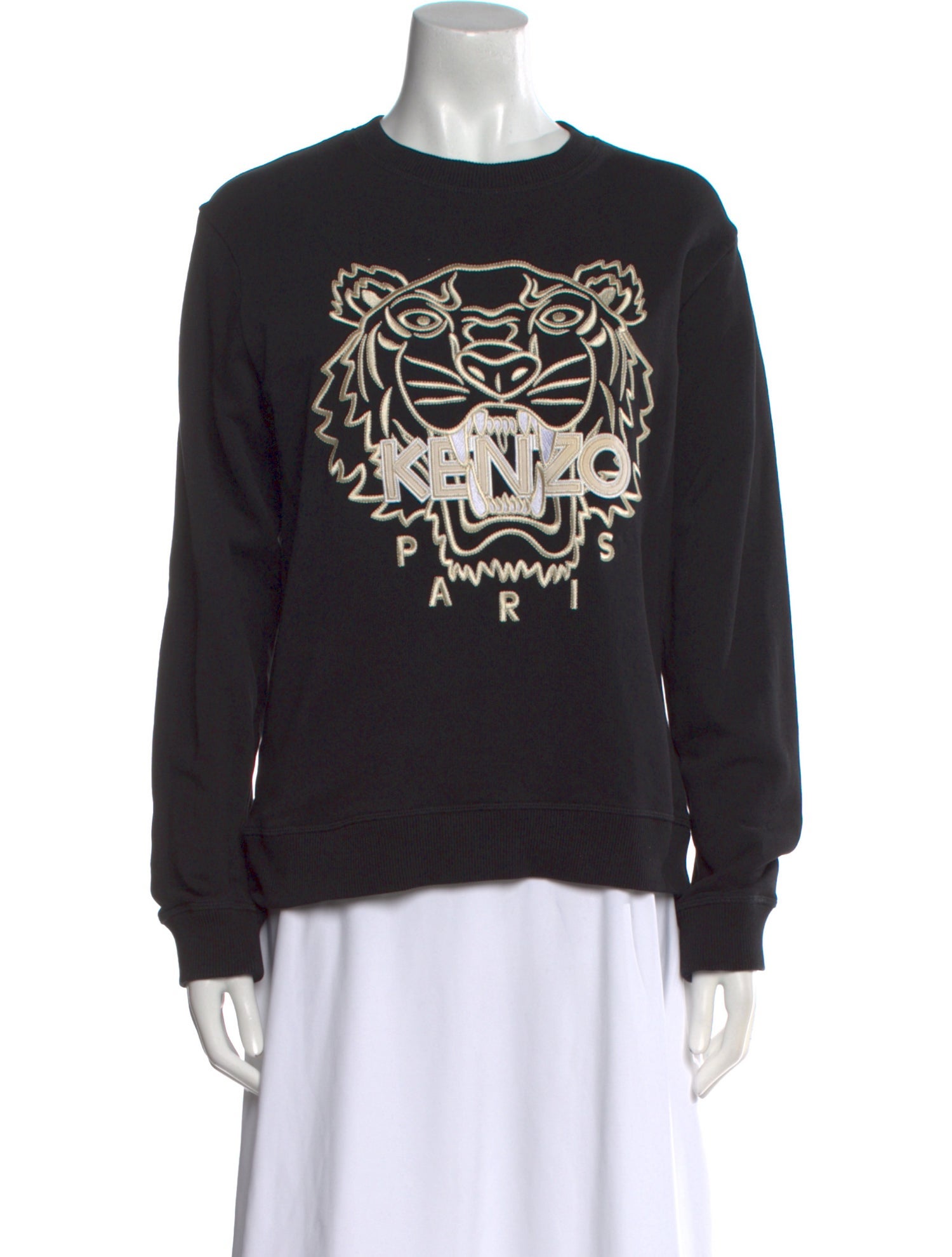 Kenzo Graphic Print Crew Neck Sweatshirt