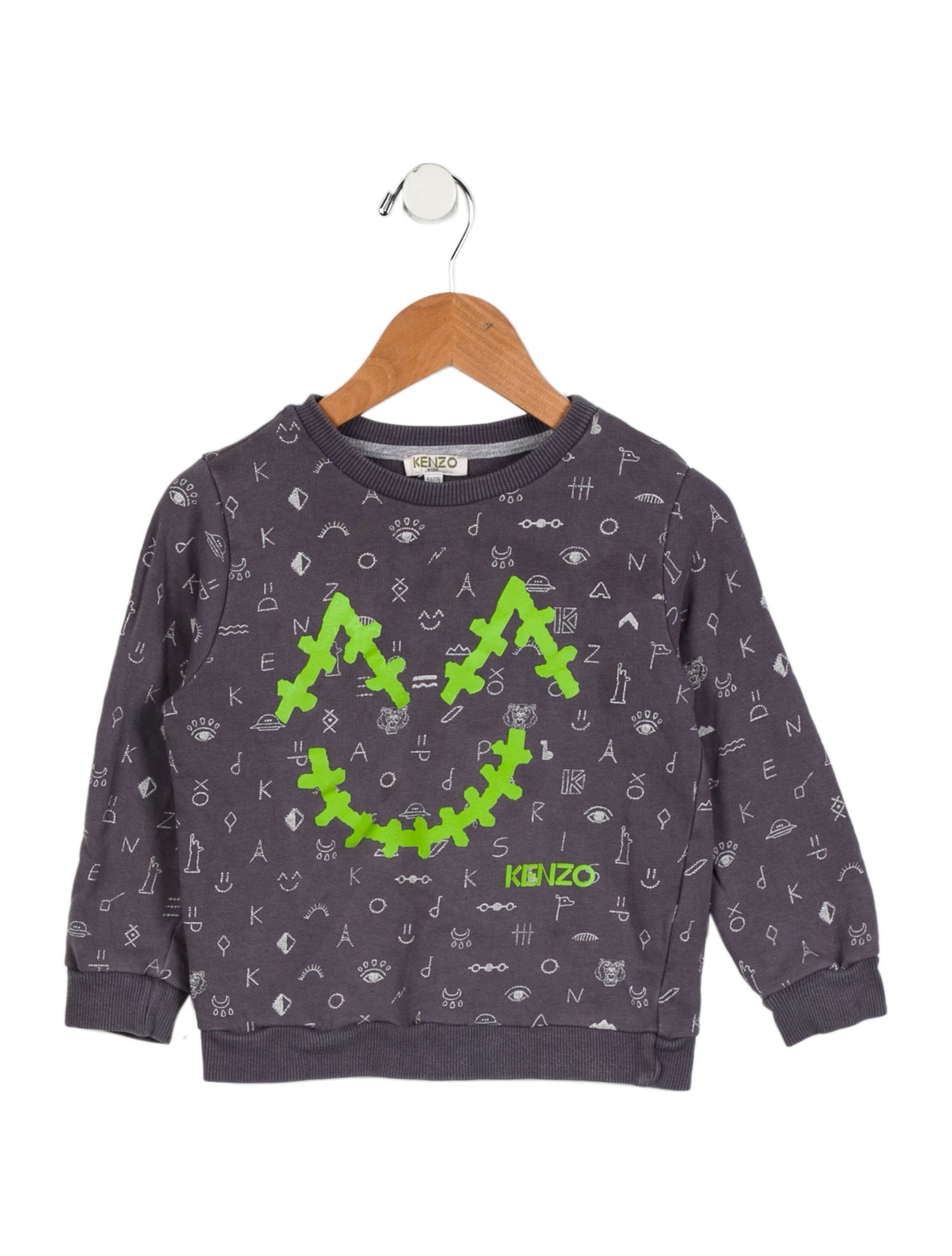 Kenzo Kids Girls' Symbol Pattern Sweatshirt