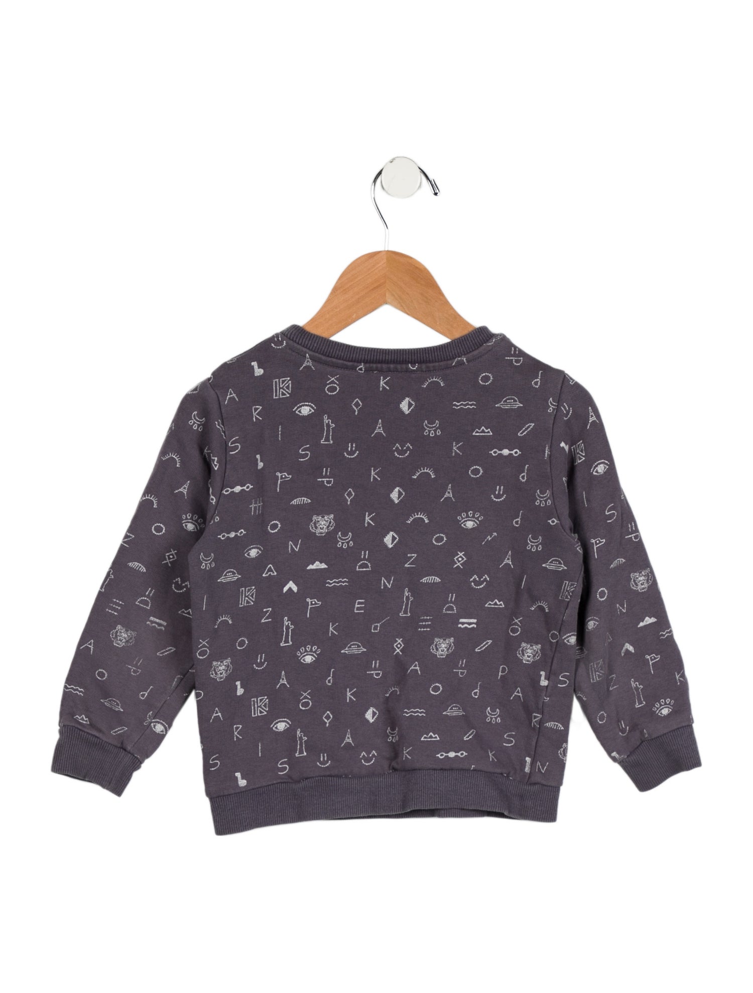 Kenzo Kids Girls' Symbol Pattern Sweatshirt