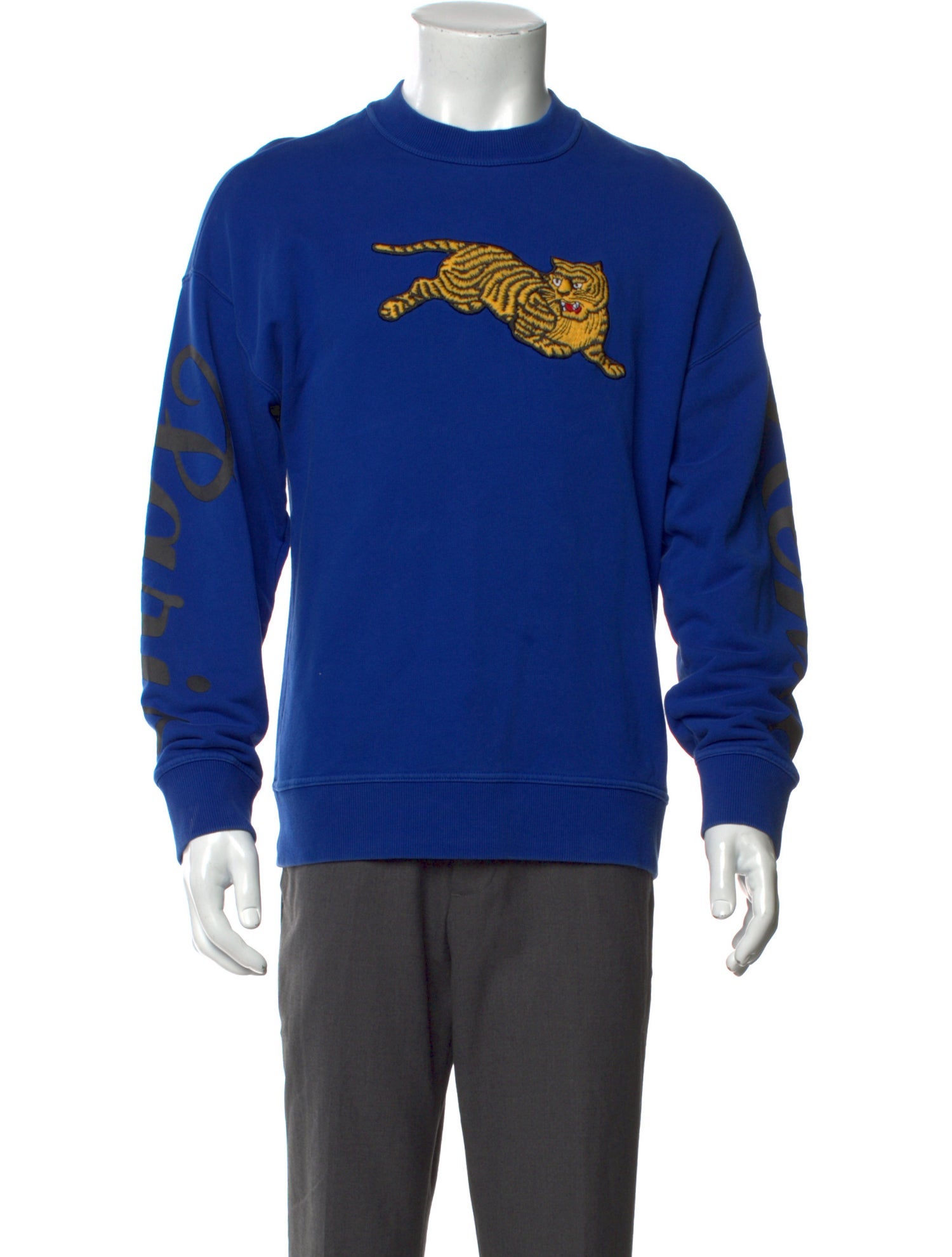 Kenzo Graphic Print Crew Neck Pullover