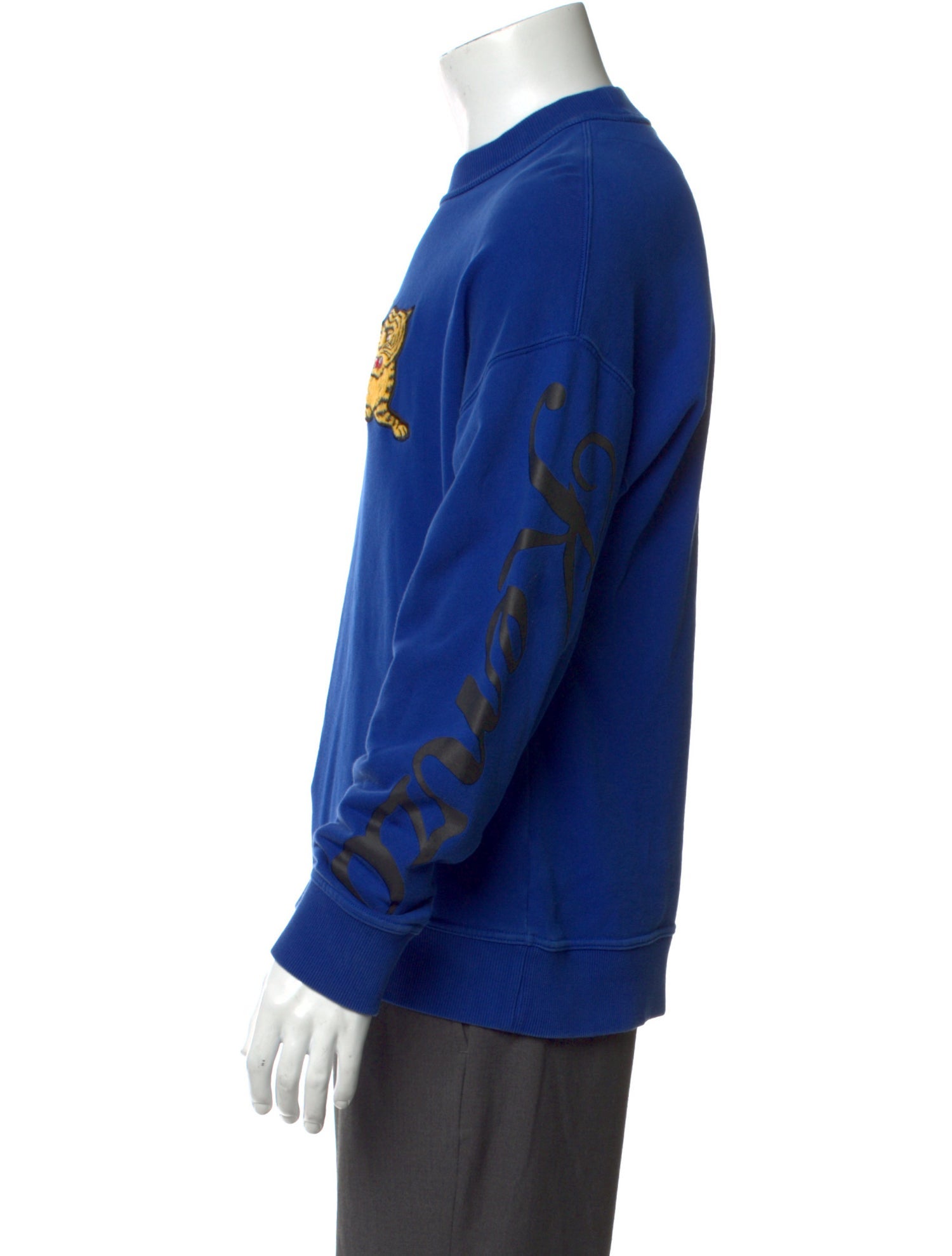 Kenzo Graphic Print Crew Neck Pullover