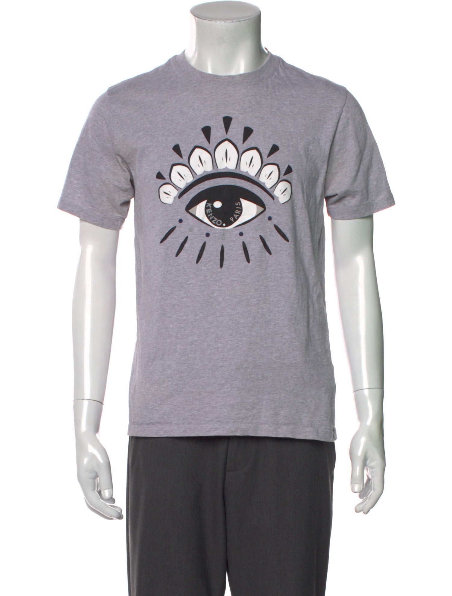 Kenzo Graphic Print Crew Neck T-Shirt