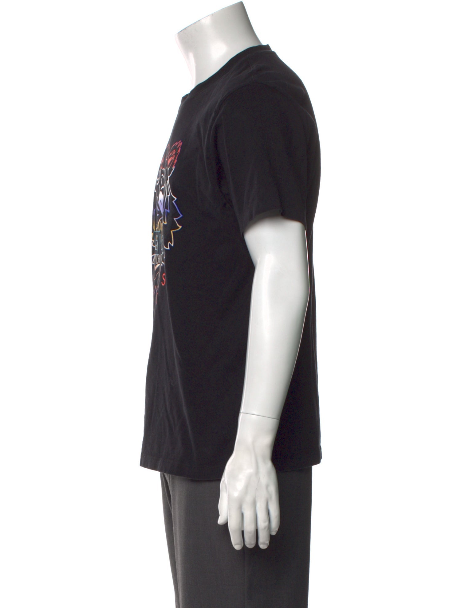 Kenzo Graphic Print Crew Neck T-Shirt