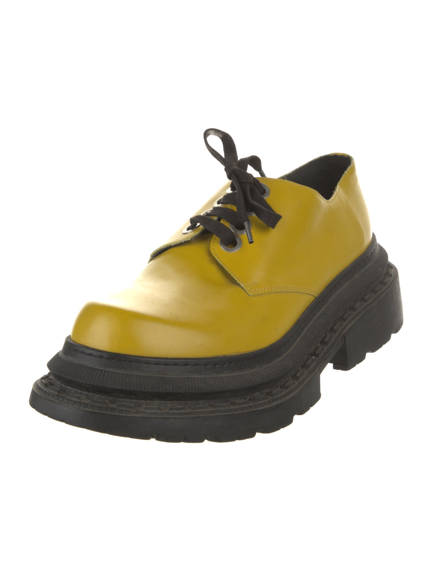 Kenzo Leather Colorblock Pattern Sneakers