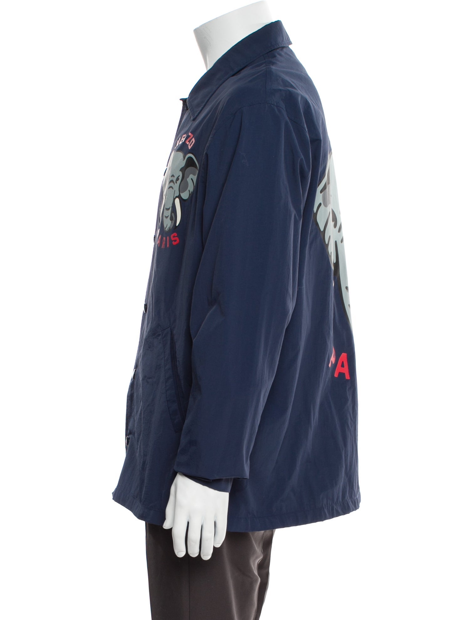 Kenzo Graphic Print Windbreaker