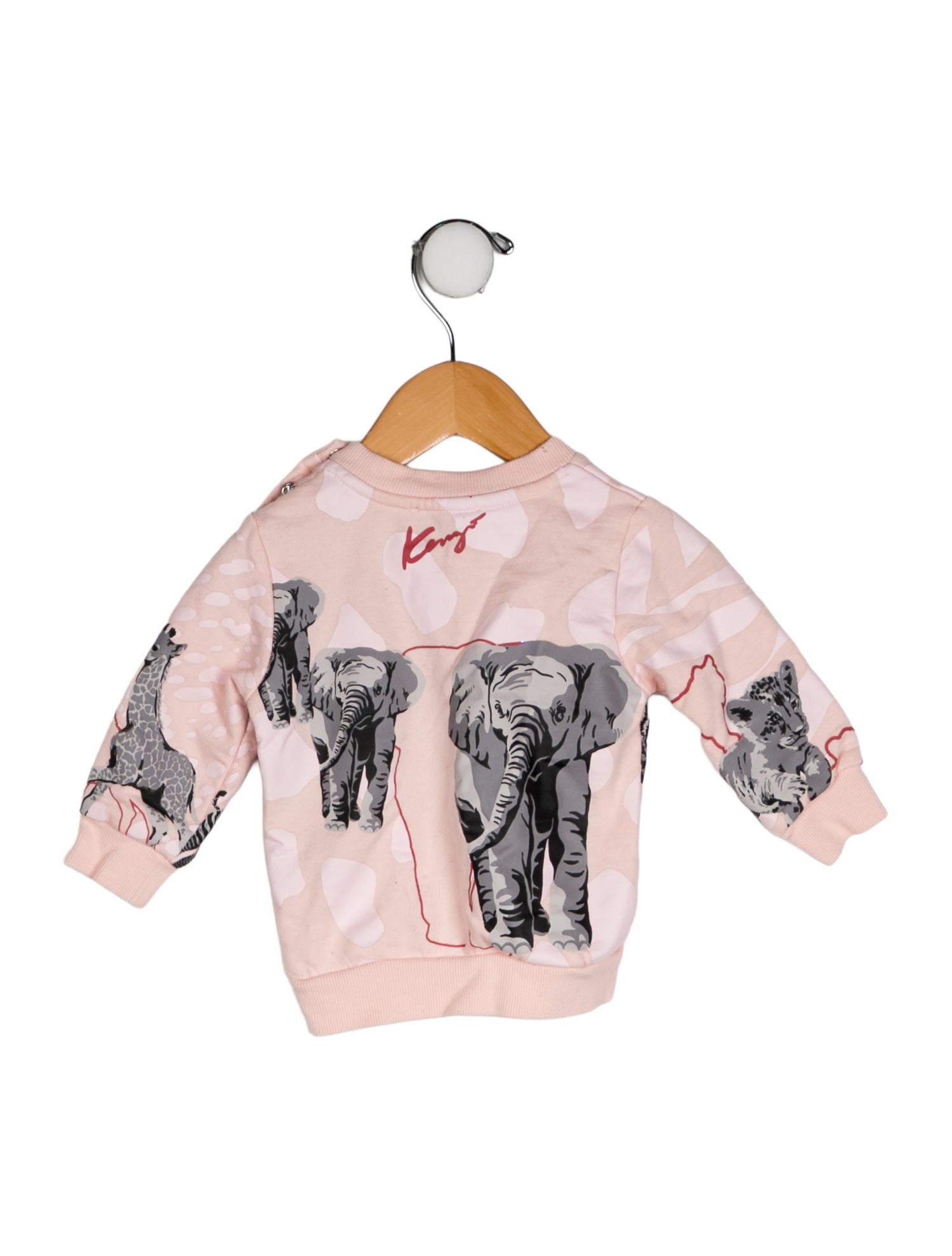 Kenzo Girls' Graphic Printed Sweatshirt.
