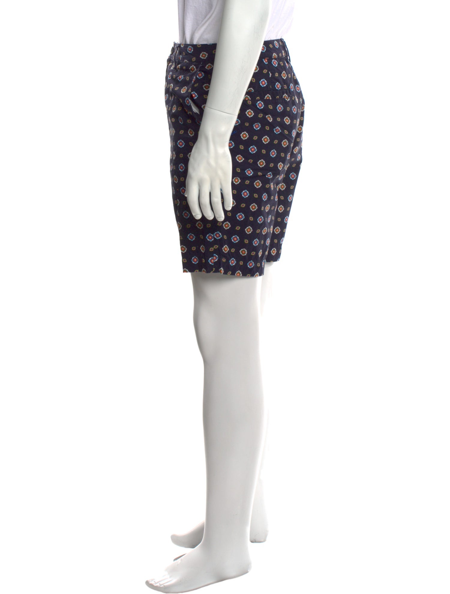 Kenzo Printed Flat Front Shorts