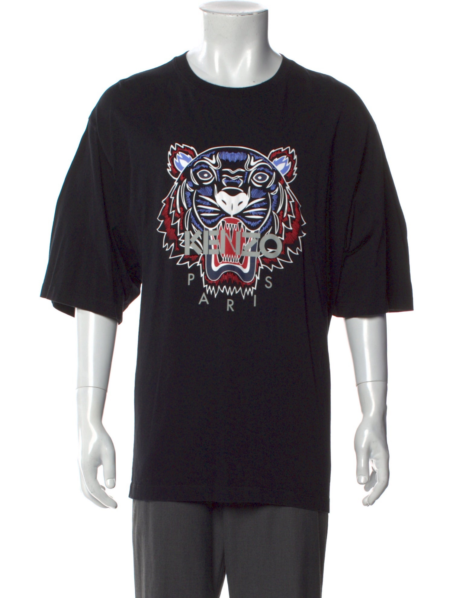 Kenzo Graphic Print Crew Neck T-Shirt