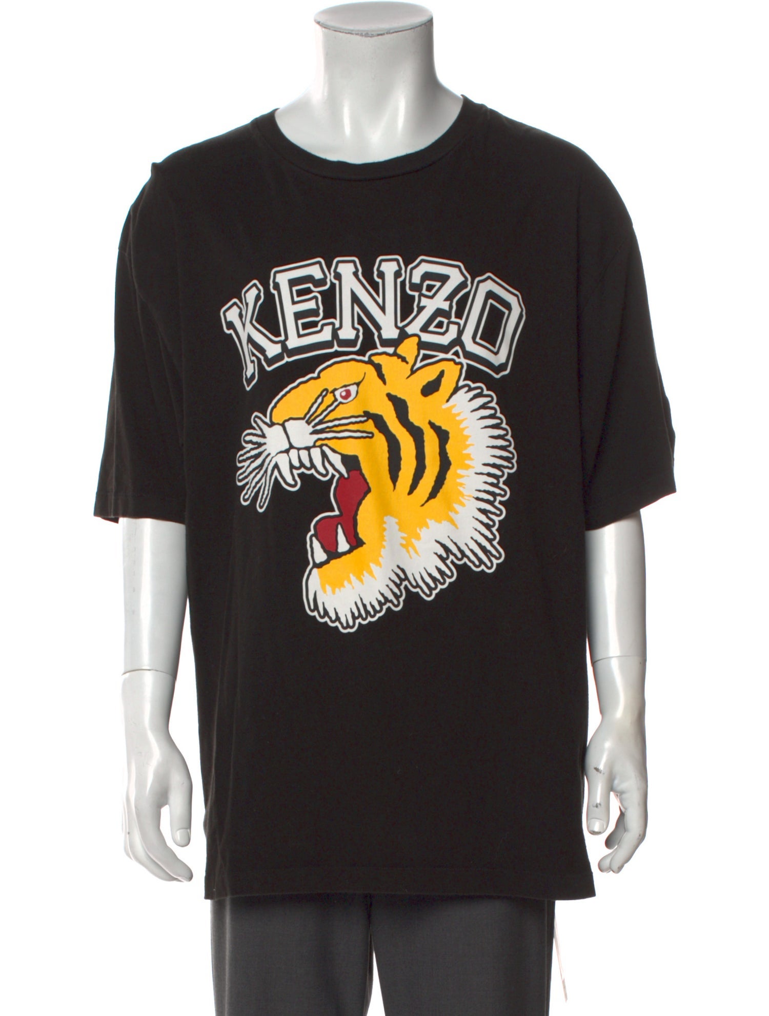 Kenzo Graphic Print Crew Neck T-Shirt