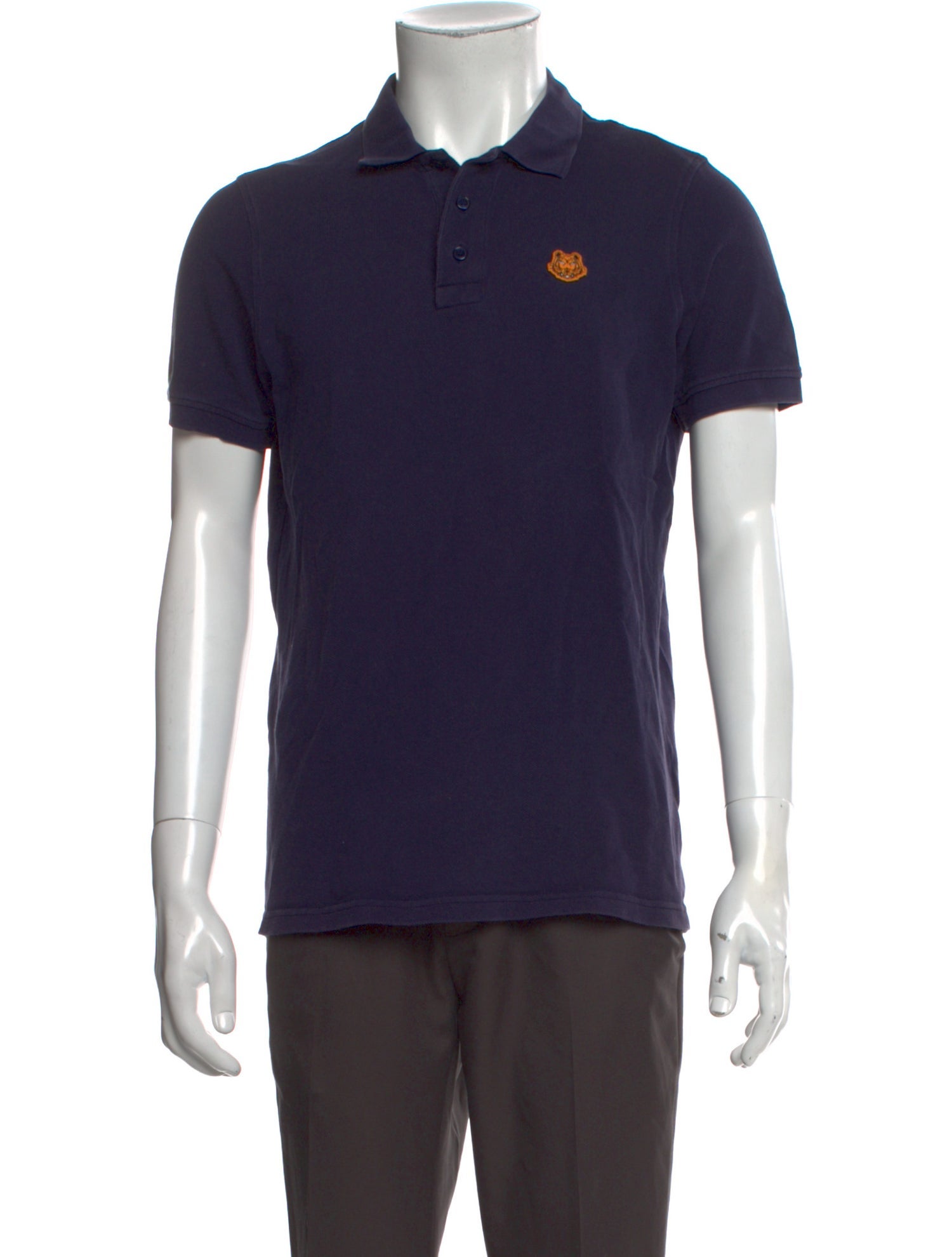 Kenzo Collar Short Sleeve Polo Shirt