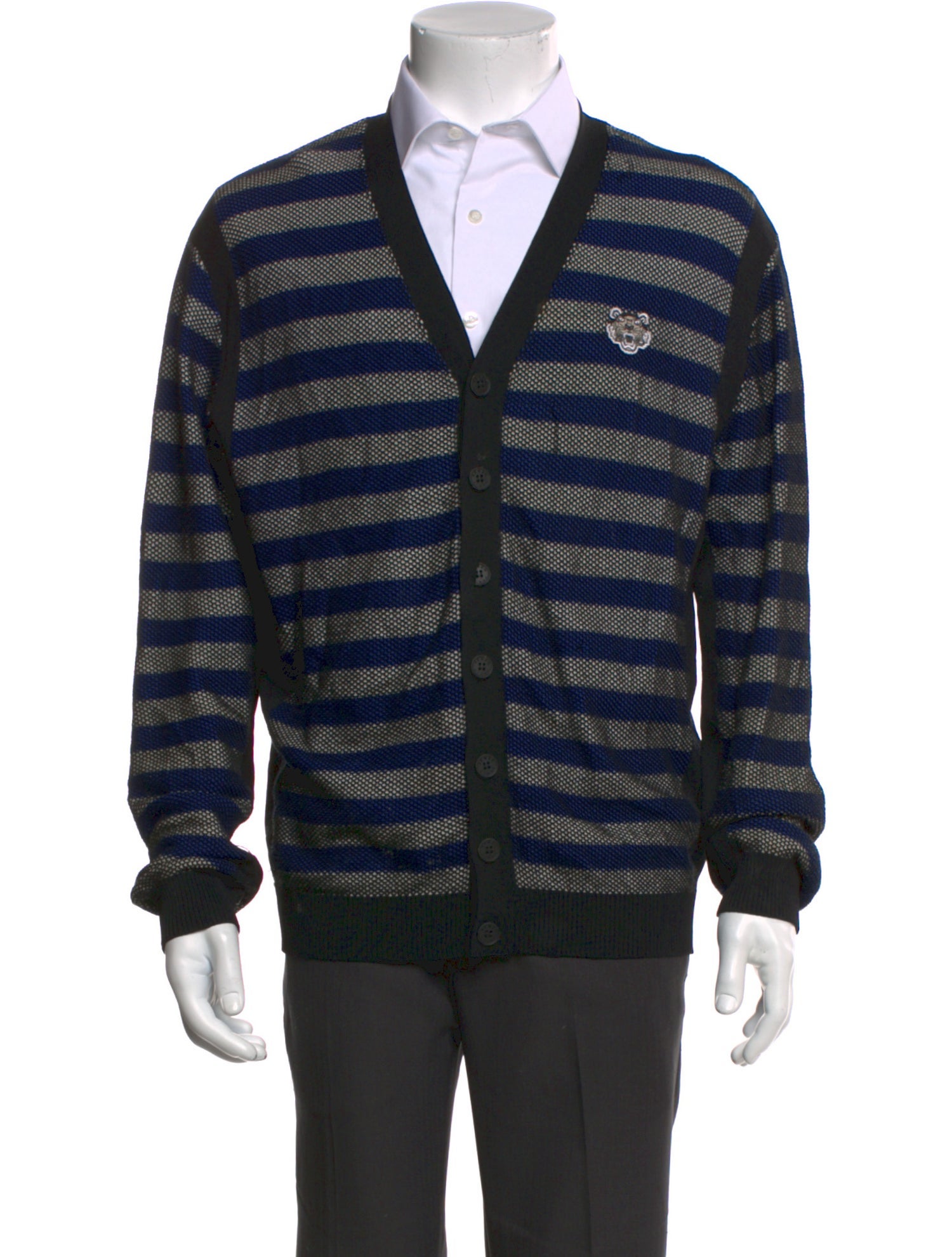 Kenzo Printed V-Neck Cardigan