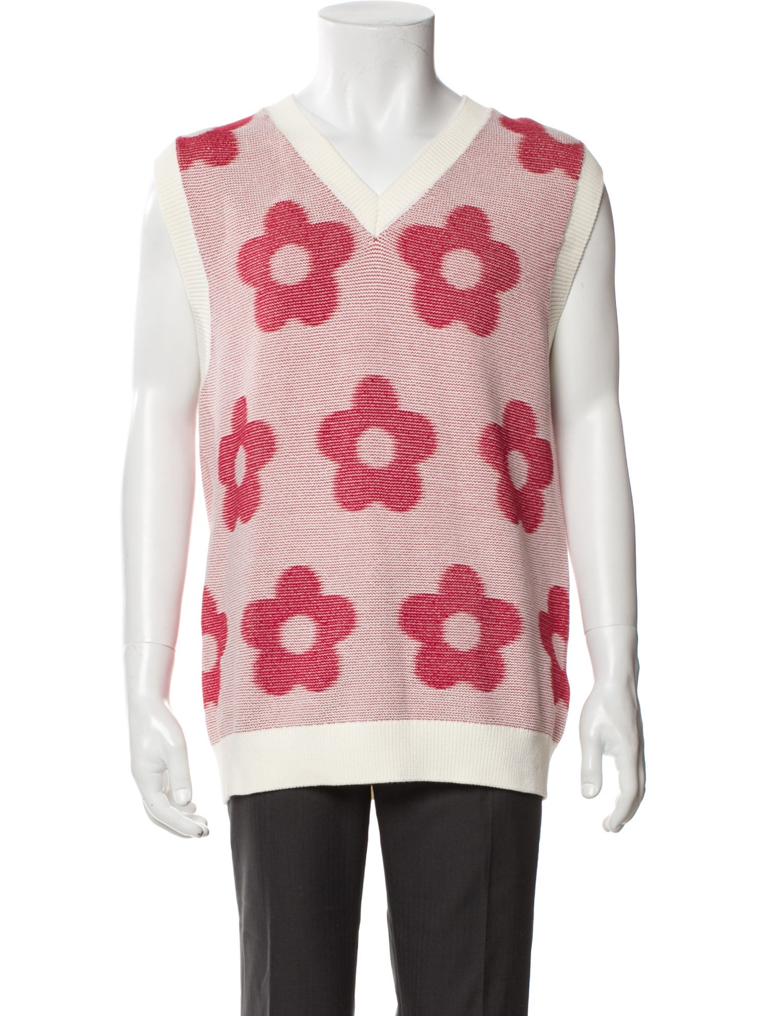 Kenzo Printed V-Neck Sweater Vest