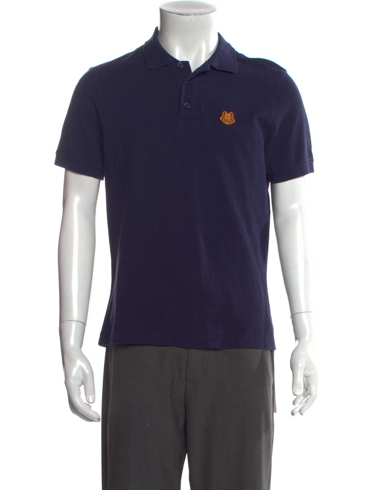 Kenzo Collar Short Sleeve Polo Shirt