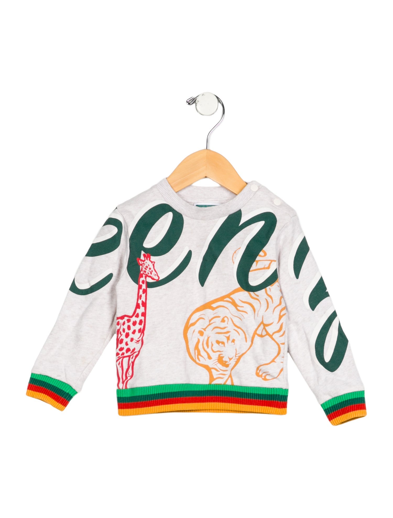 Kenzo Toddler Boys' Graphic Long Sleeve Top