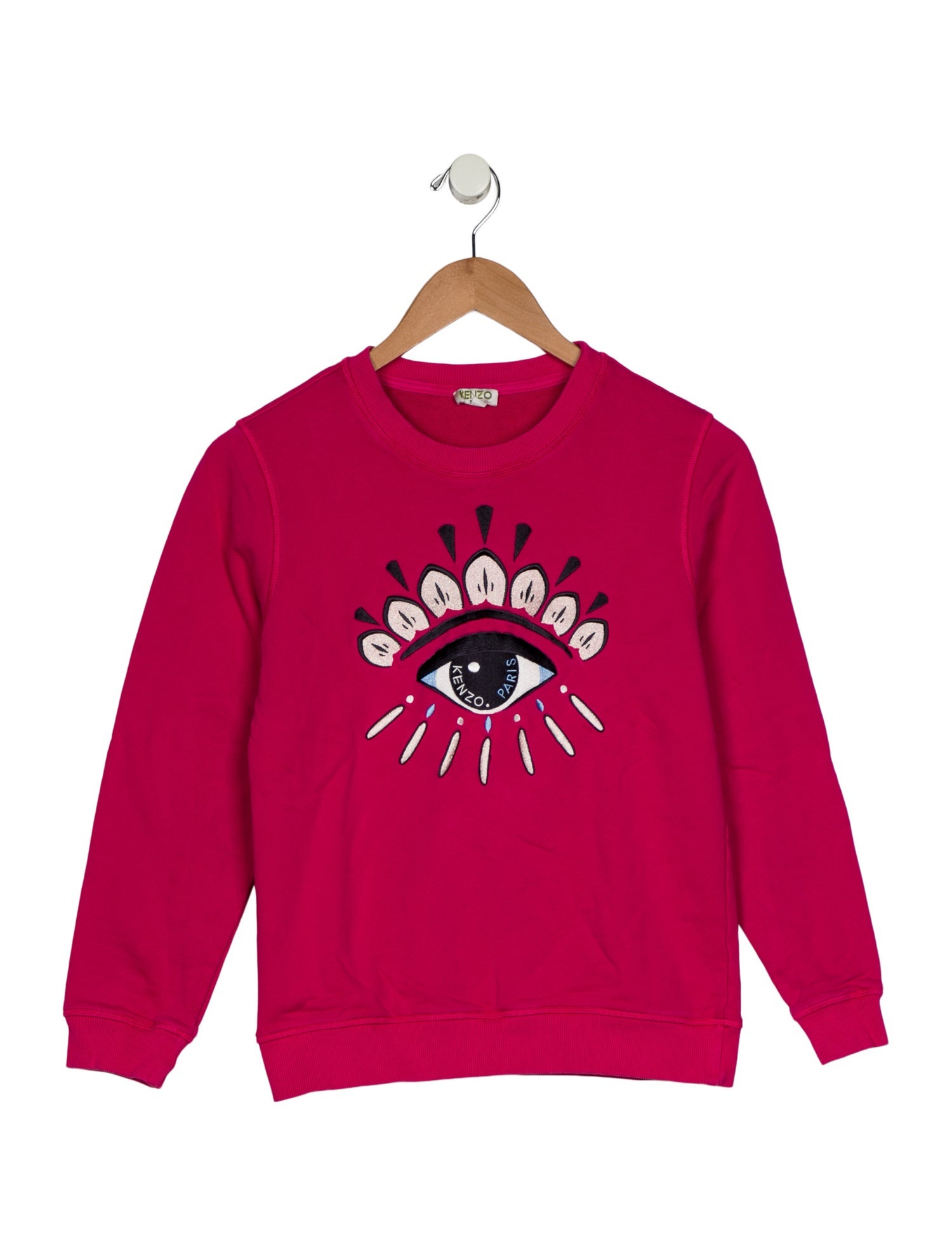 Kenzo Girls' Embroidered Long Sleeve Top