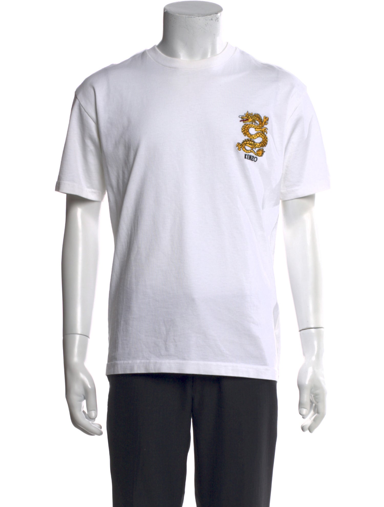 Kenzo Graphic Print Crew Neck T-Shirt