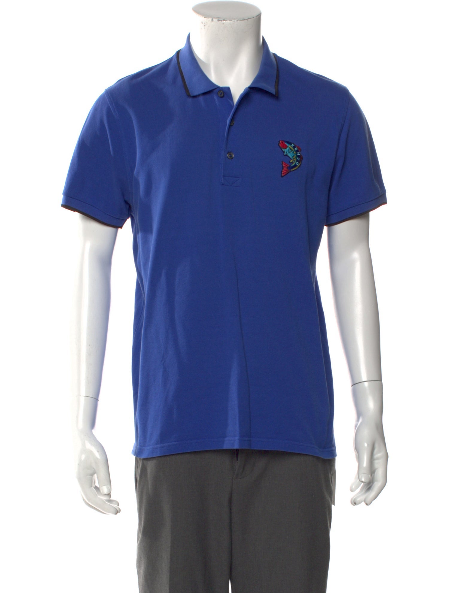 Kenzo Collar Short Sleeve Polo Shirt