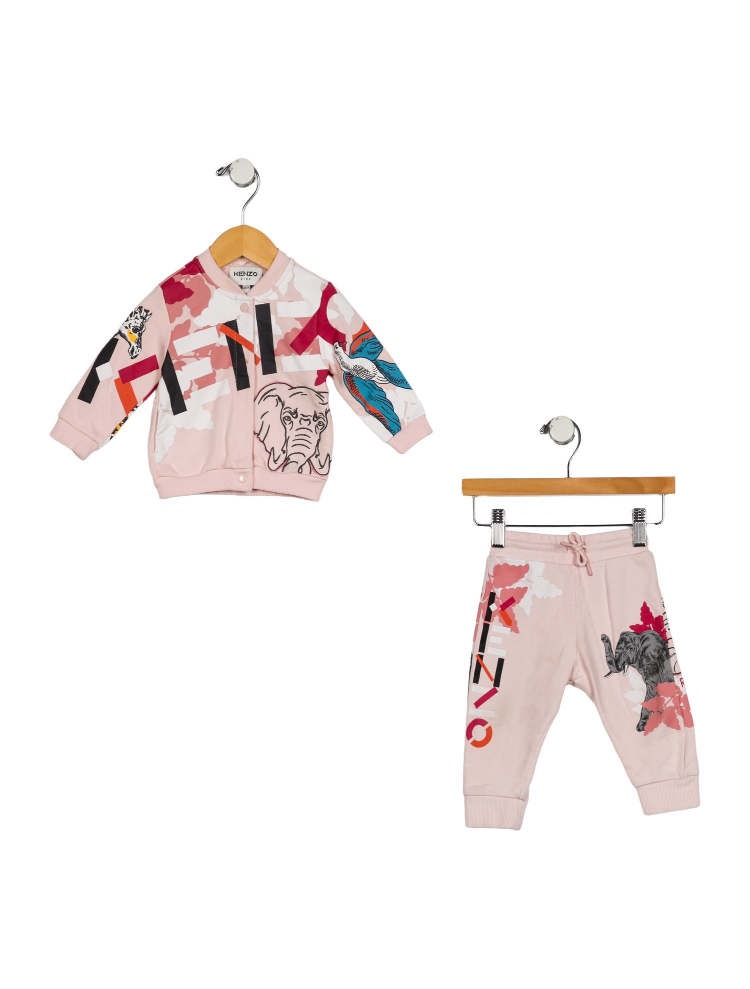 Kenzo Infant Girls' Print Embroidered Two-Piece Set