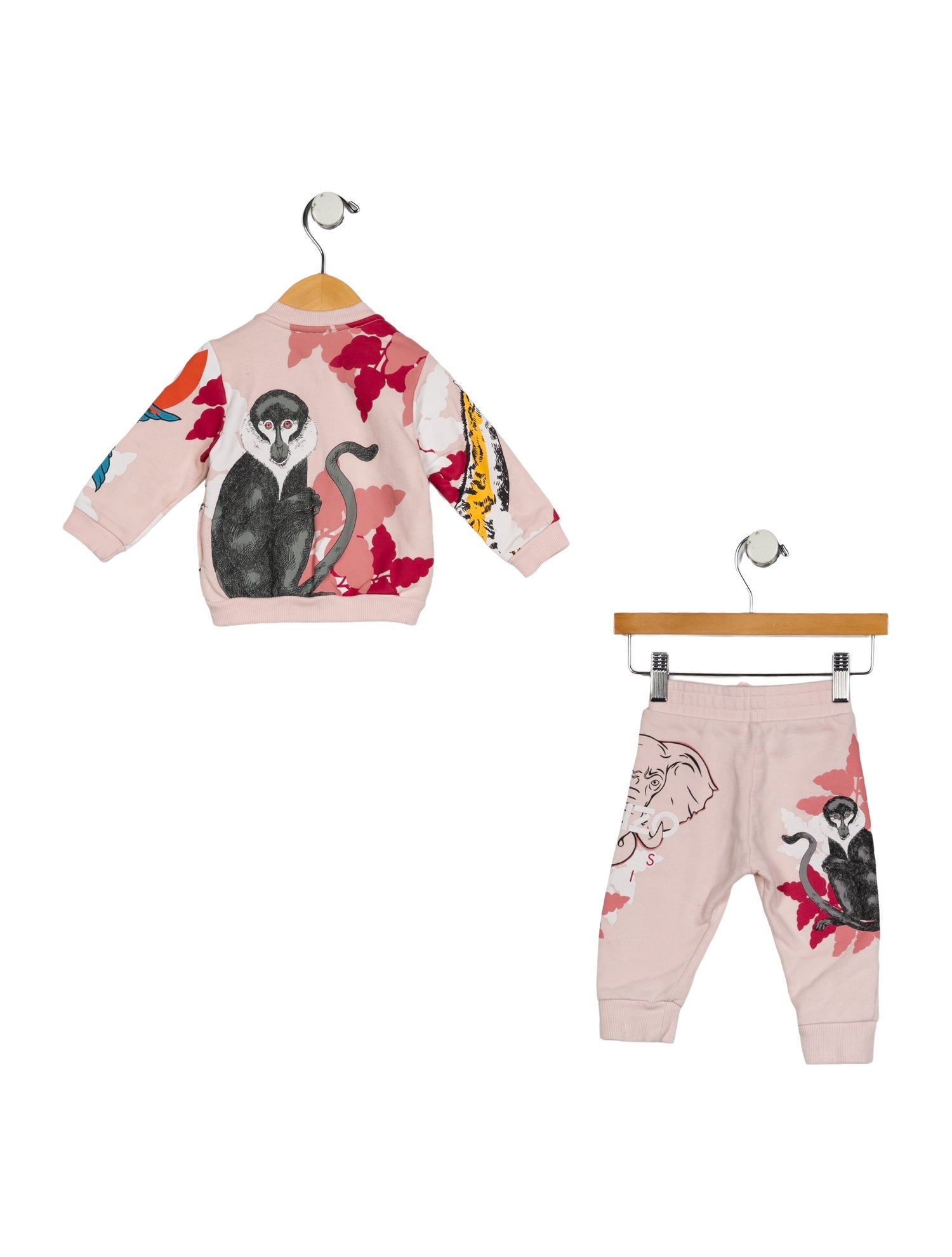Kenzo Infant Girls' Print Embroidered Two-Piece Set