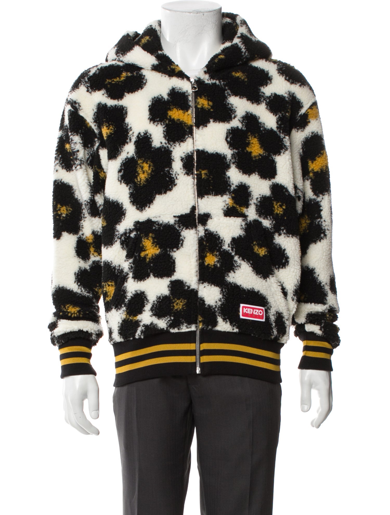 Kenzo Floral Print Bomber Jacket