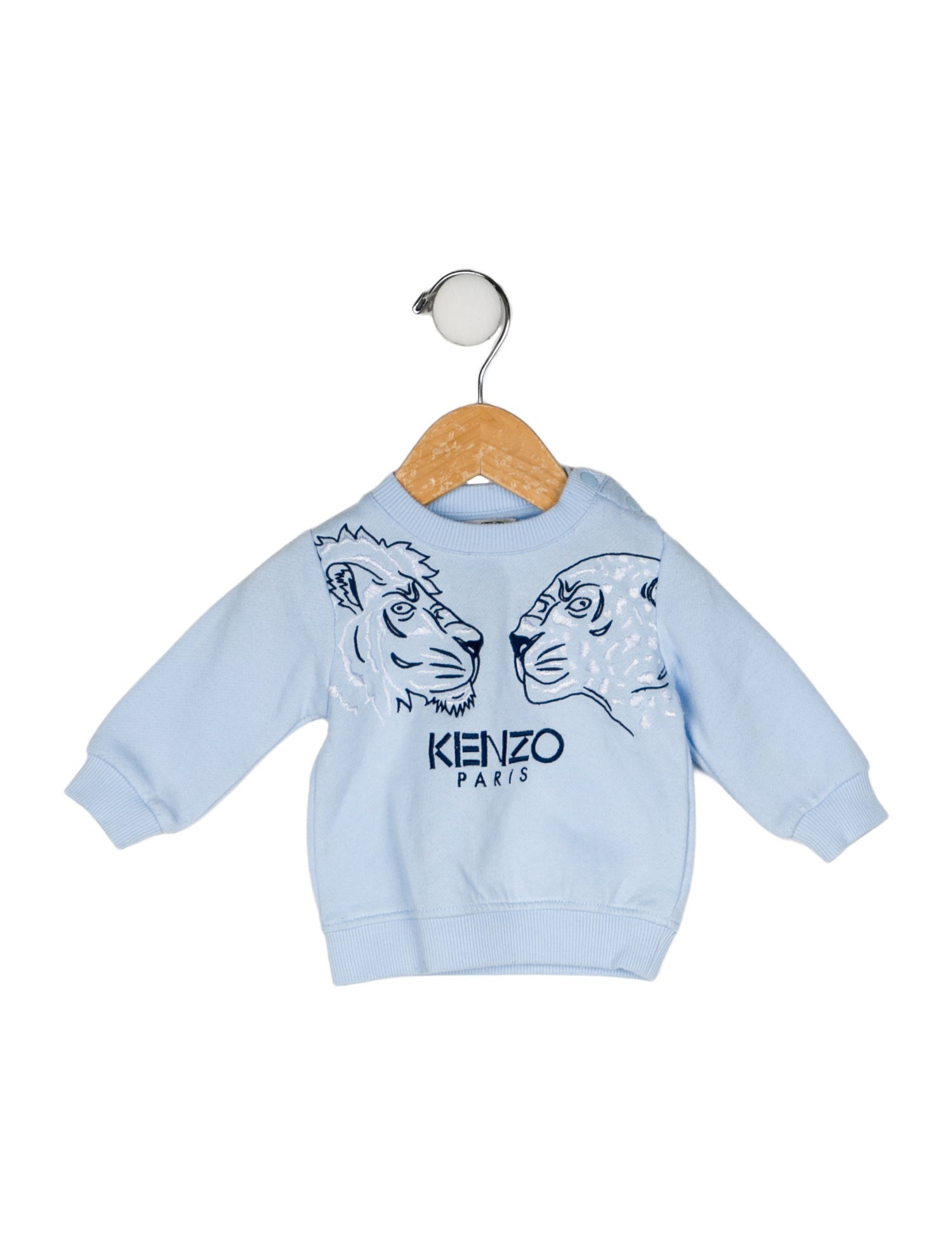 Kenzo Embroidered Accent Sweatshirt