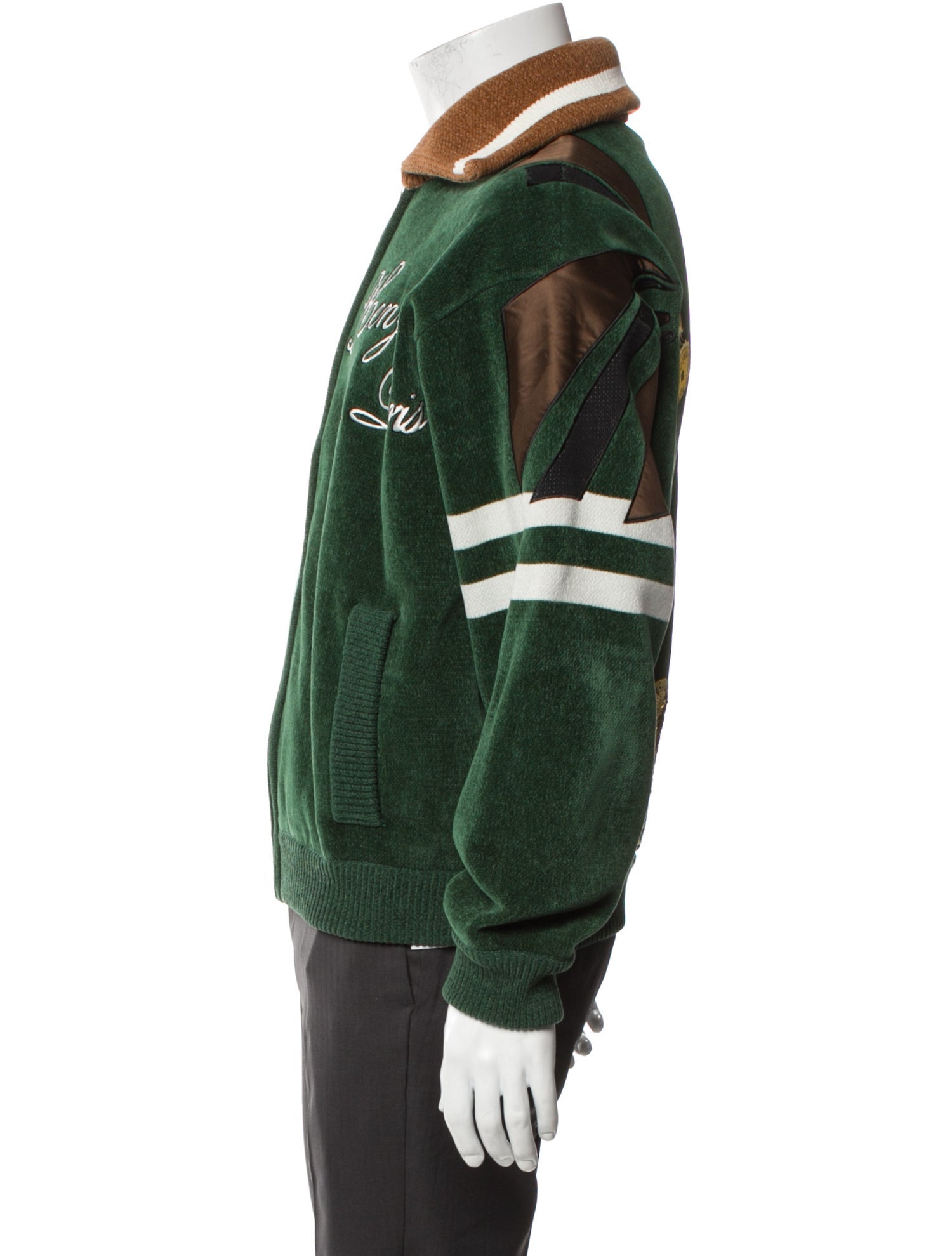 Kenzo Striped Varsity Jacket