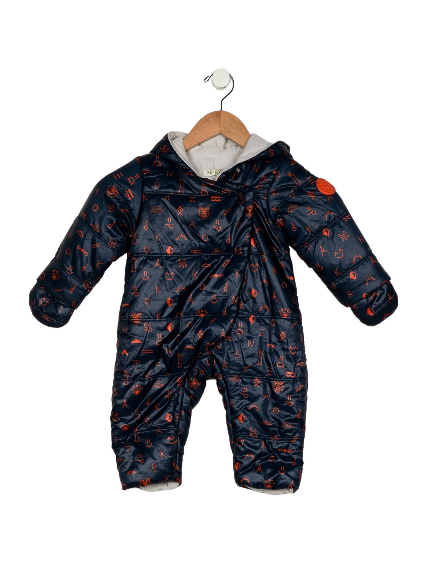 Kenzo Infant Boys' Print Long Sleeve One-Piece