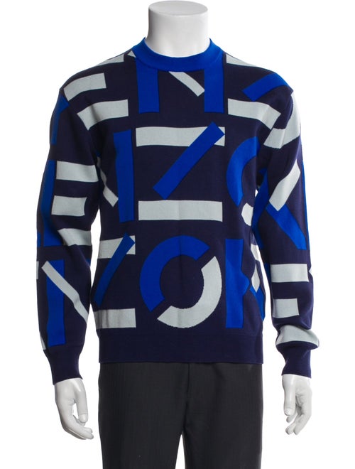 Kenzo Printed Crew Neck Pullover
