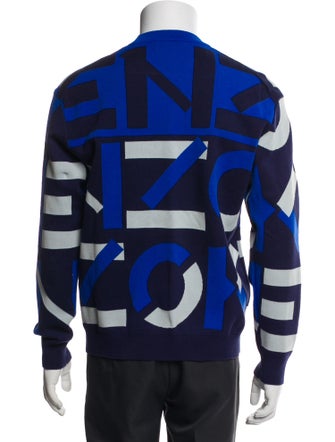 Kenzo Printed Crew Neck Pullover
