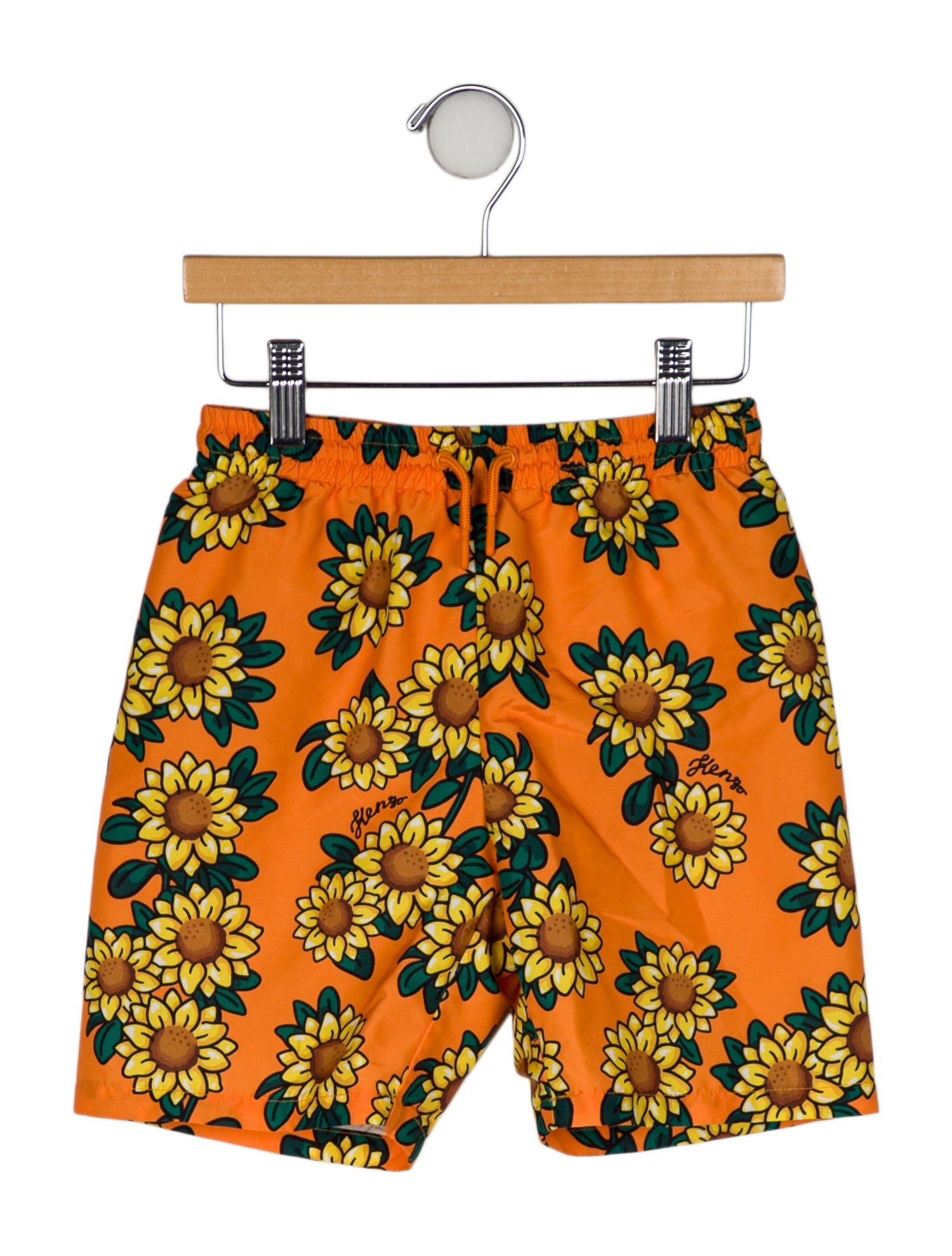 Kenzo Boys' Pattern Printed Swim Trunks