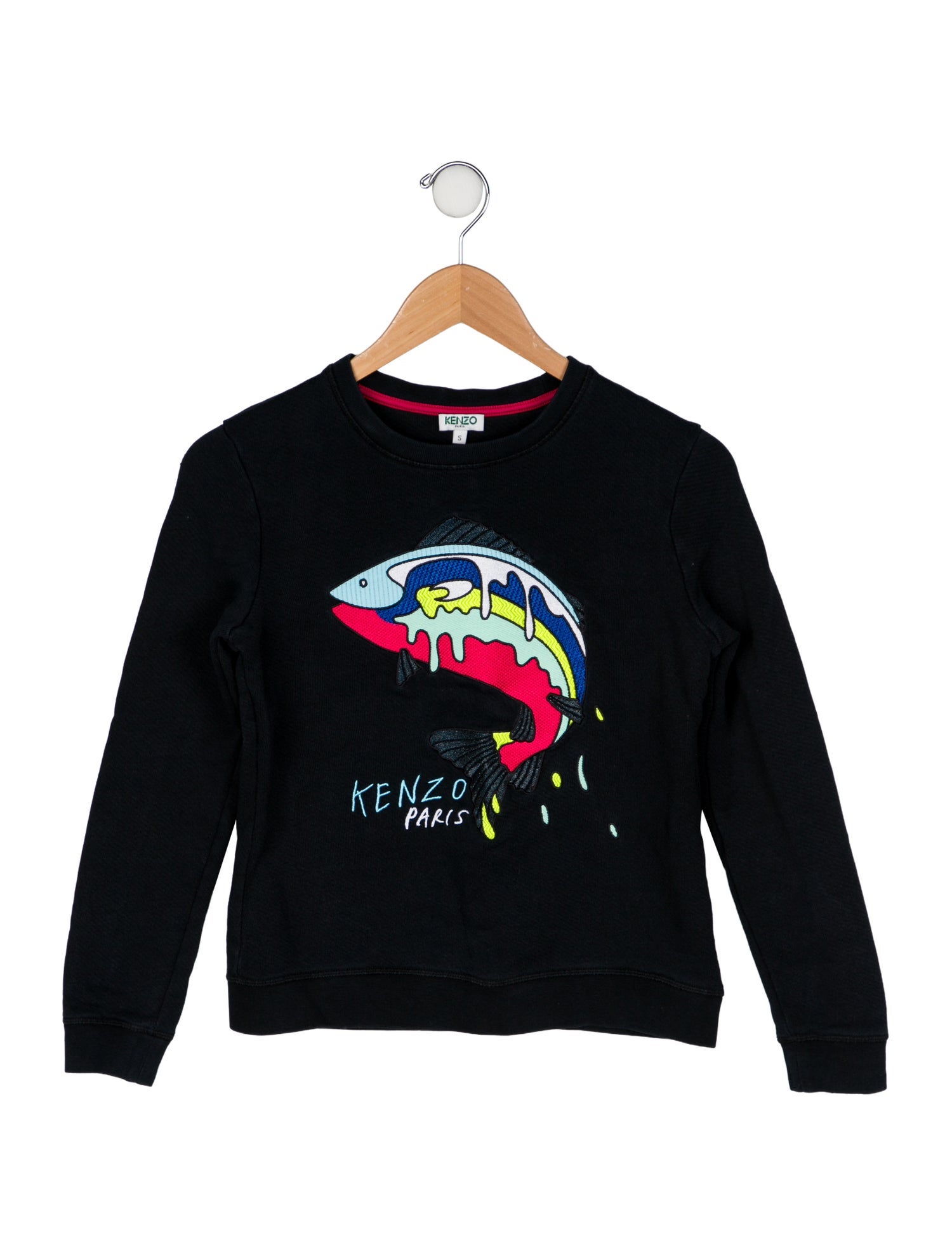 Kenzo Toddler Girls' Embroidery Pattern Sweatshirt